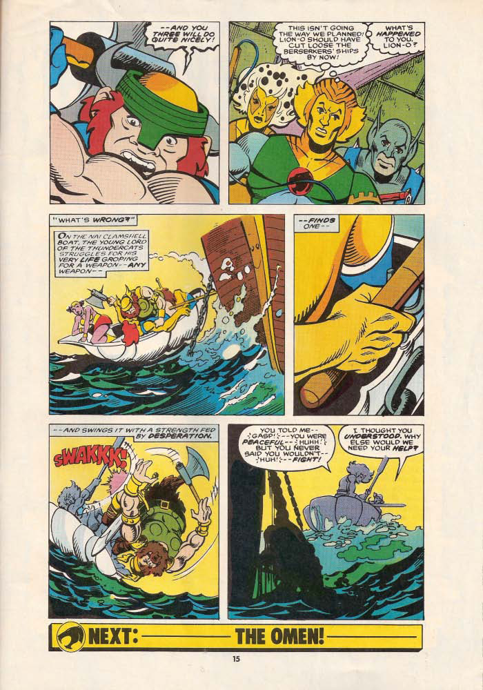 Read online ThunderCats (1987) comic -  Issue #23 - 15