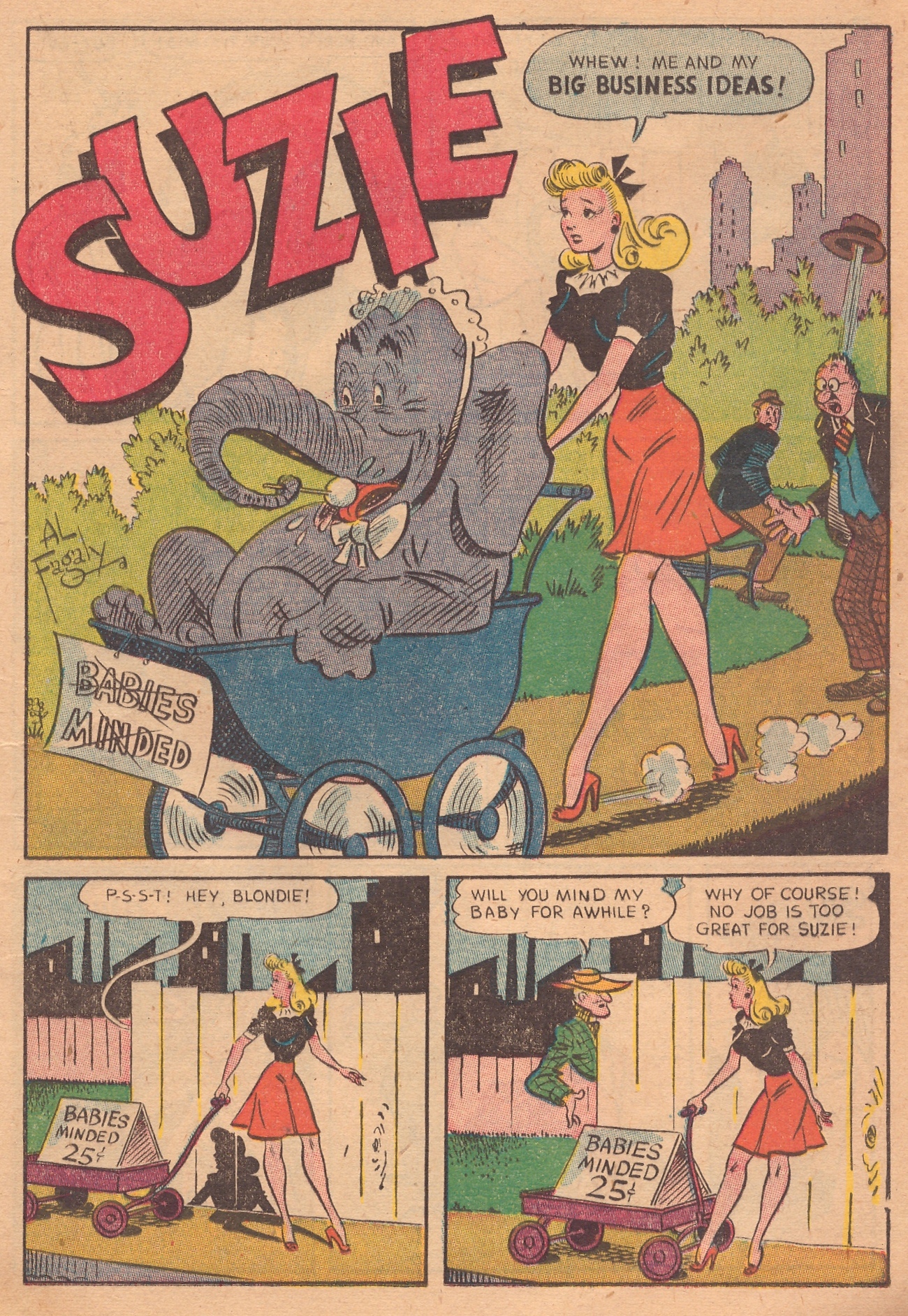 Read online Suzie Comics comic -  Issue #53 - 25