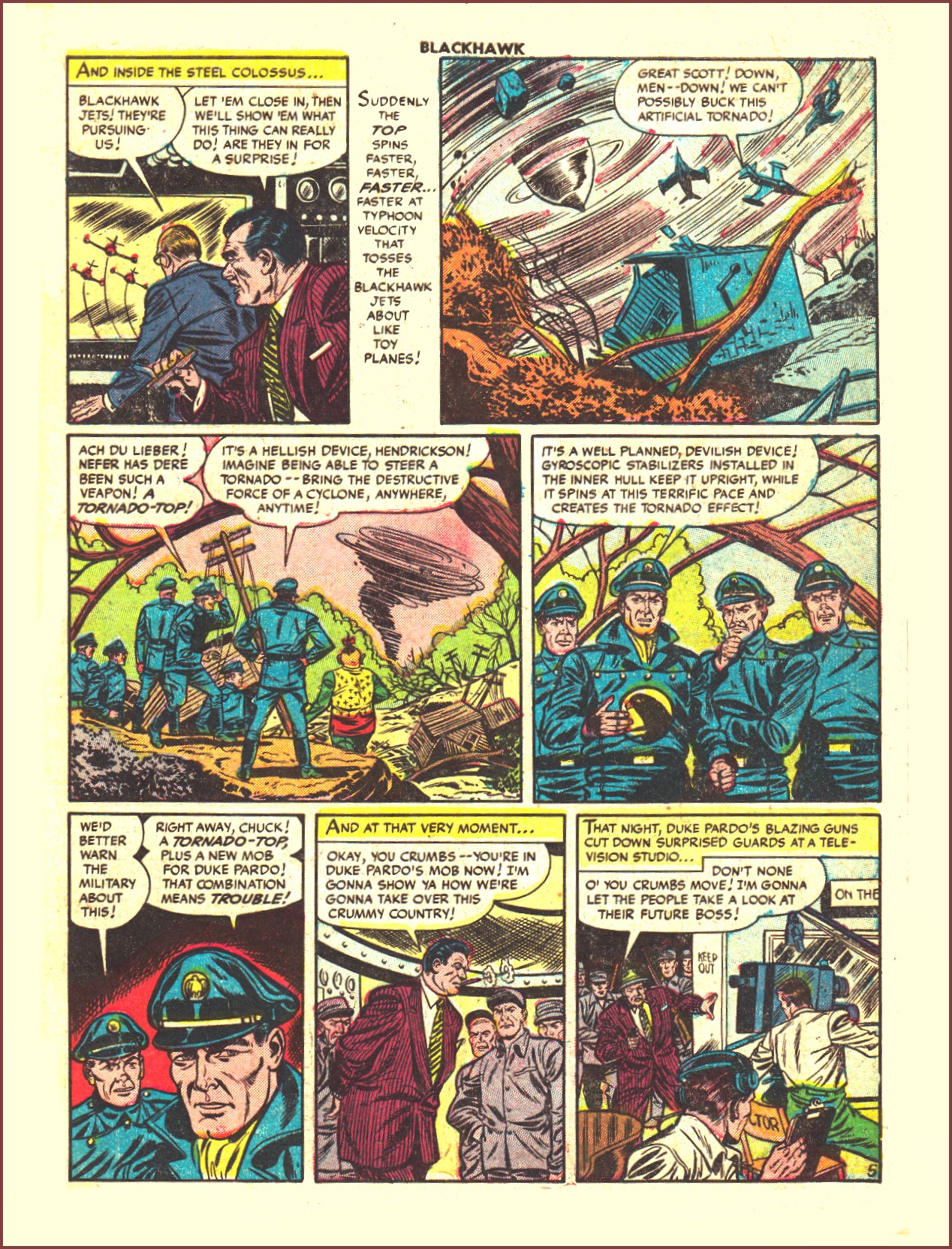 Read online Blackhawk (1957) comic -  Issue #69 - 7