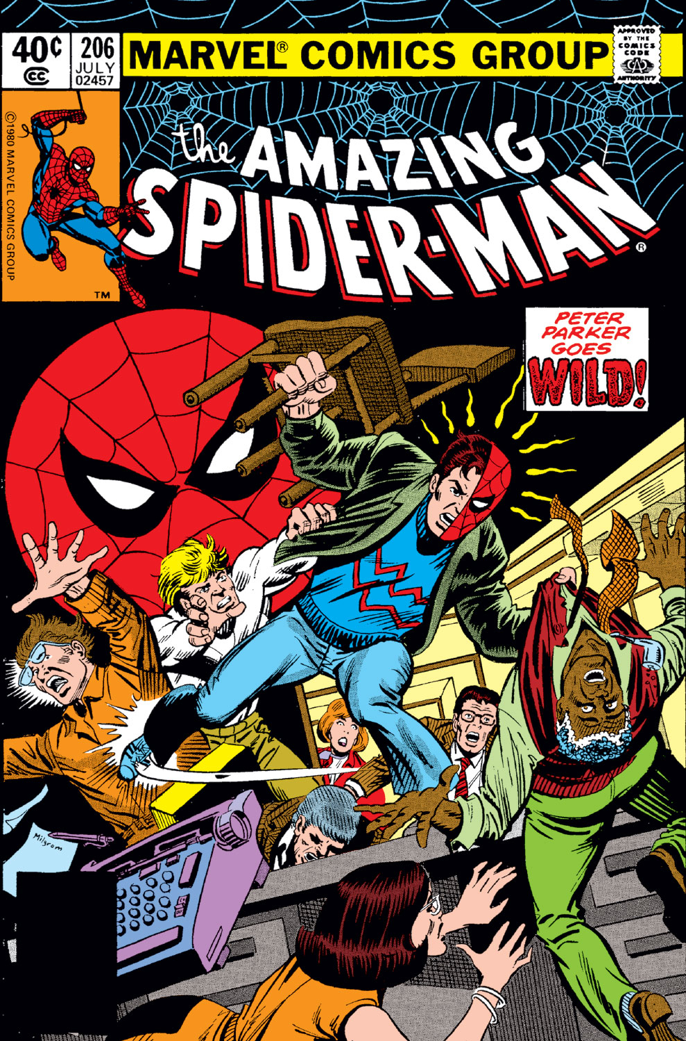 Read online The Amazing Spider-Man (1963) comic -  Issue #206 - 1