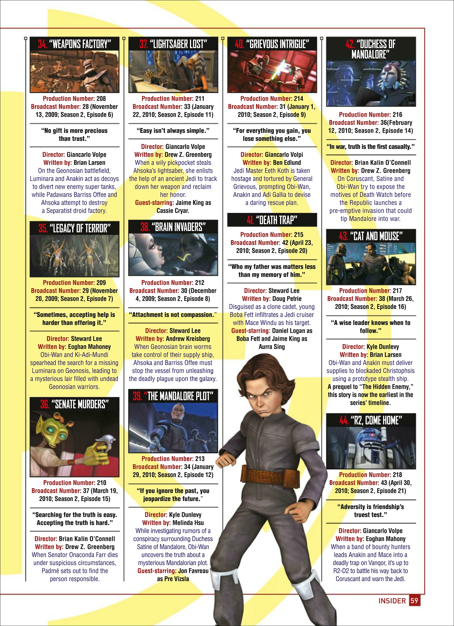Read online Star Wars Insider 2018 Special Edition comic -  Issue # TPB - 59