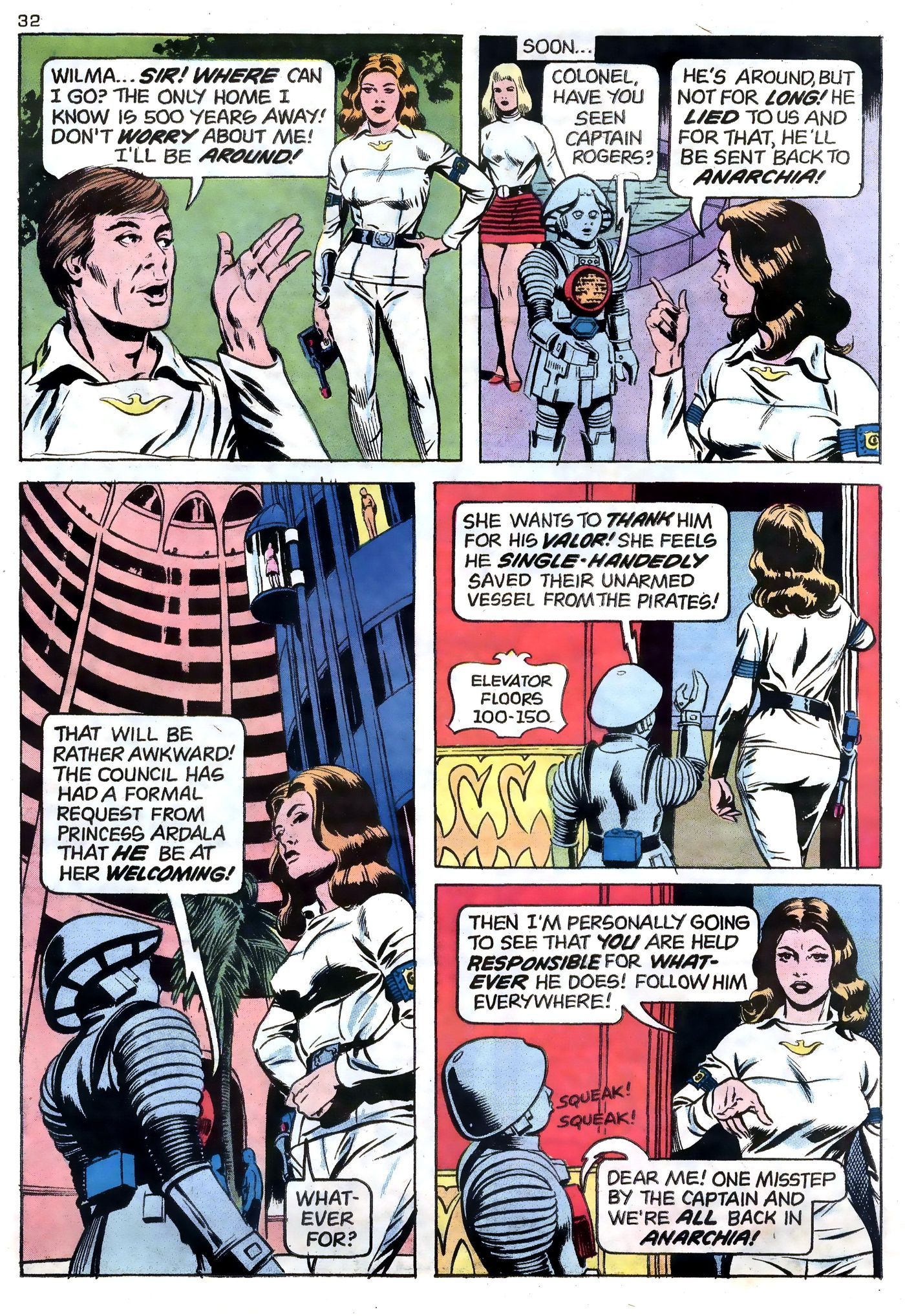 Read online Buck Rogers (1979) comic -  Issue # Full - 32