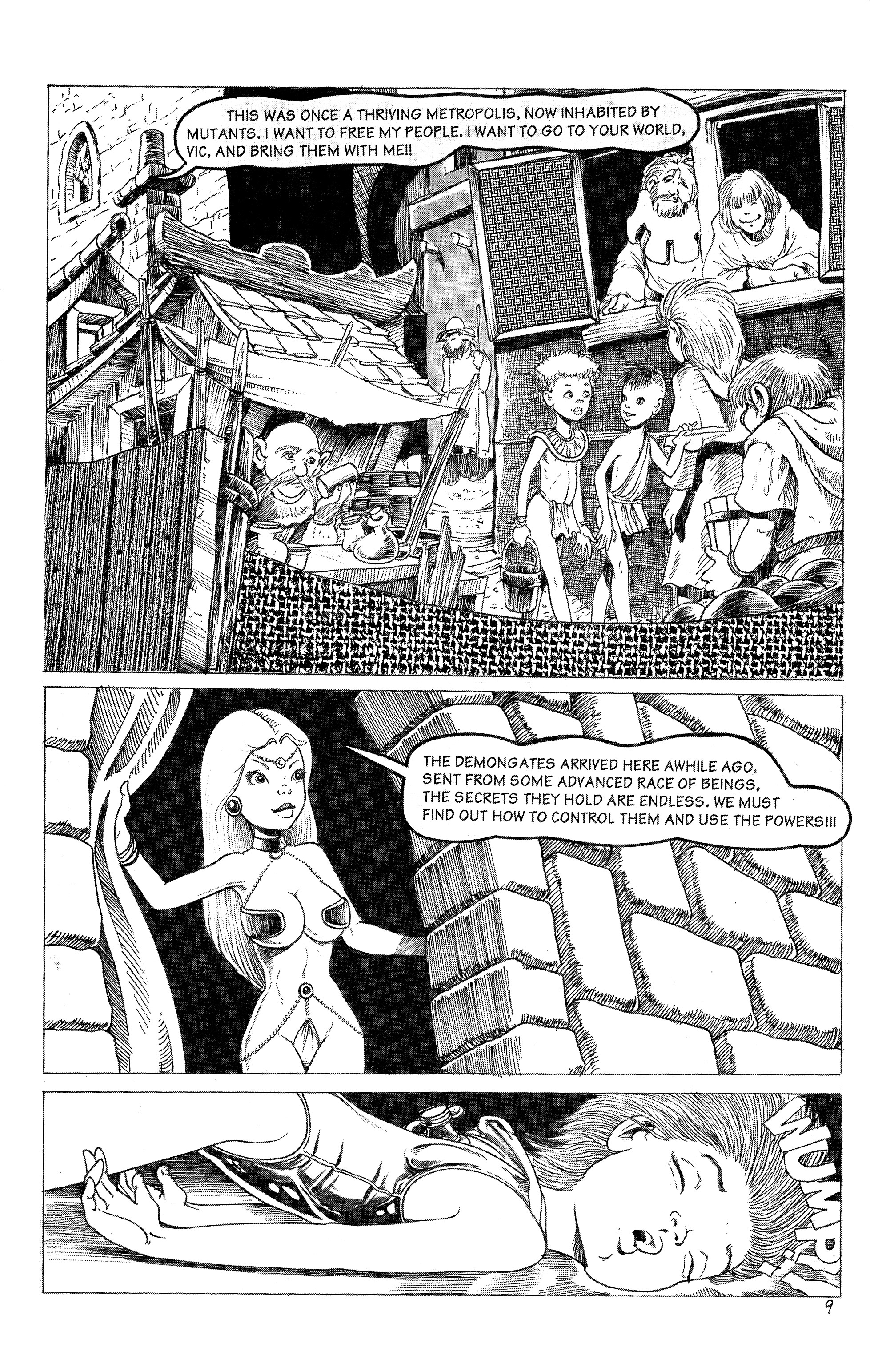 Read online Demongate comic -  Issue #6 - 11
