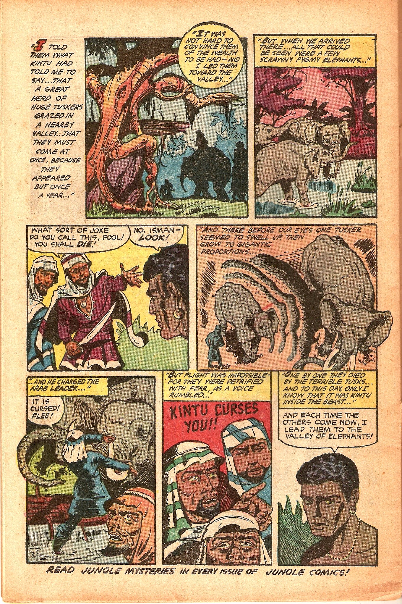 Read online Jungle Comics comic -  Issue #154 - 28
