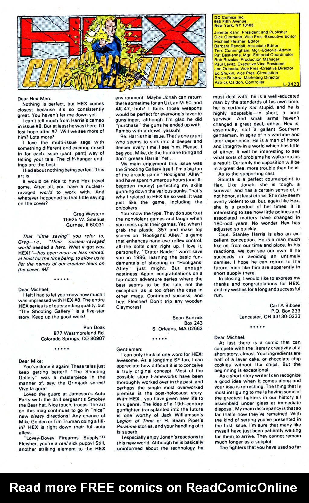 Read online Hex comic -  Issue #13 - 32