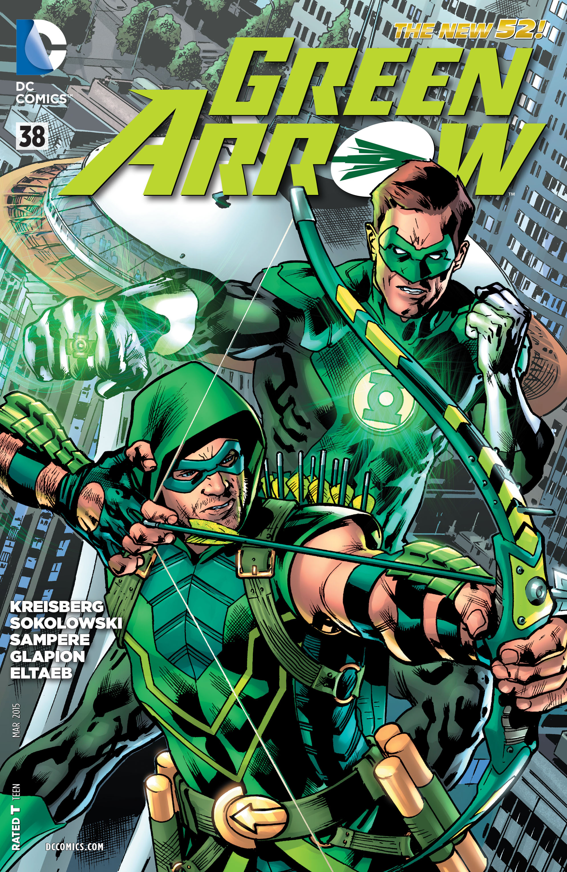 Read online Green Arrow (2011) comic -  Issue #38 - 1