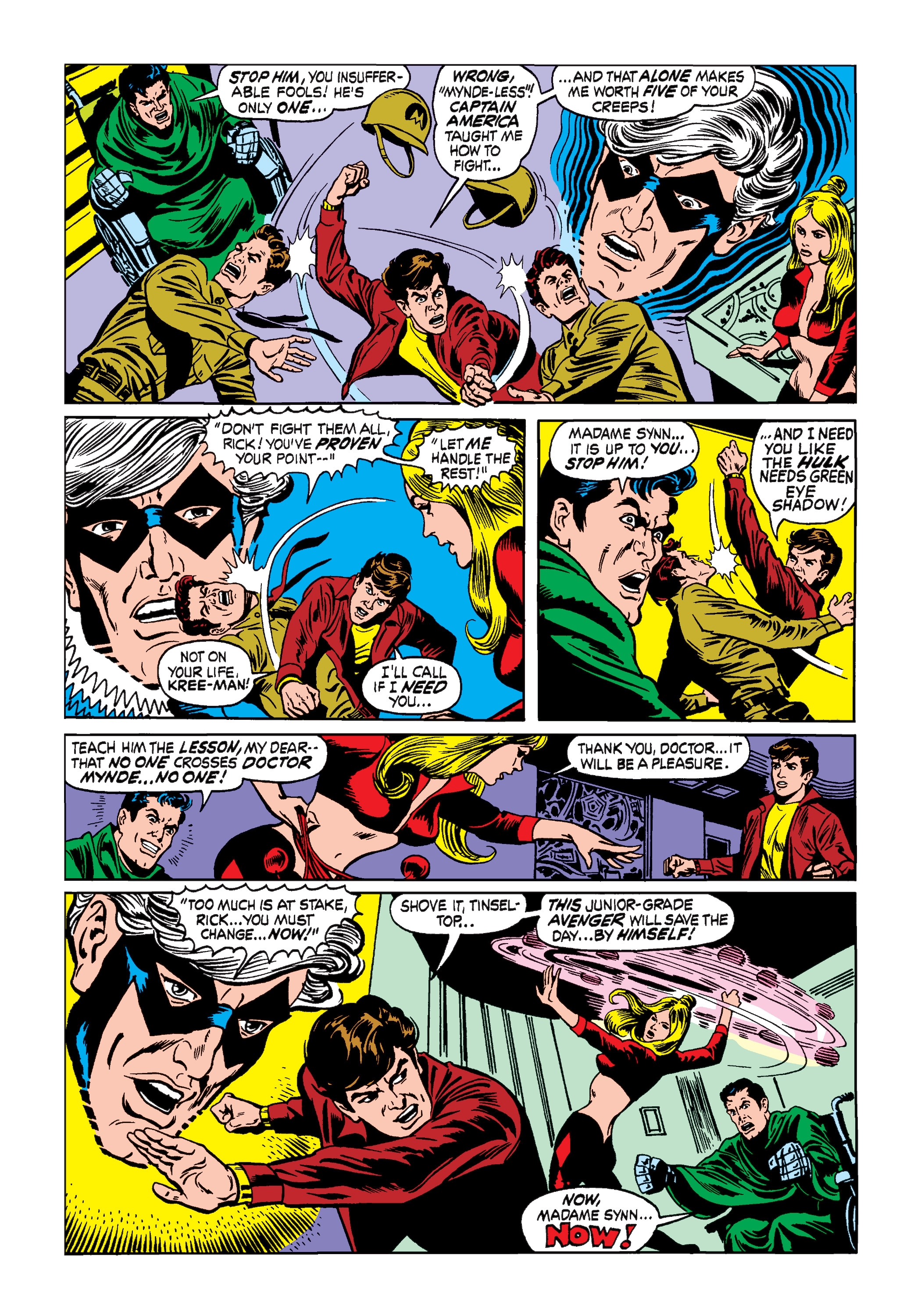 Read online Marvel Masterworks: Captain Marvel comic -  Issue # TPB 3 (Part 1) - 57