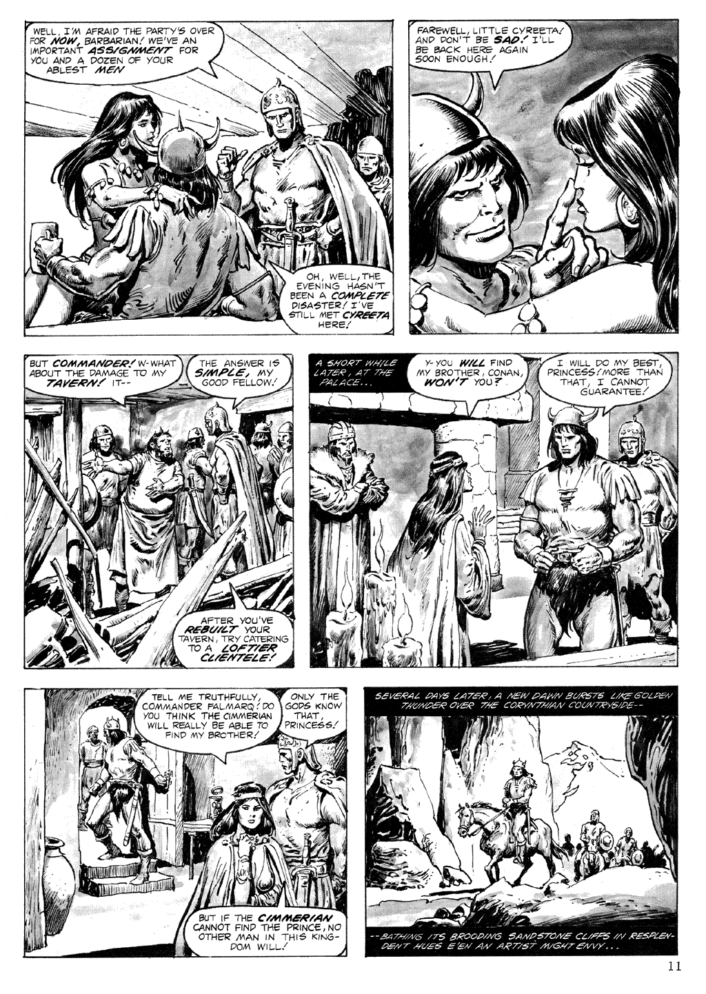 Read online The Savage Sword Of Conan comic -  Issue #71 - 11