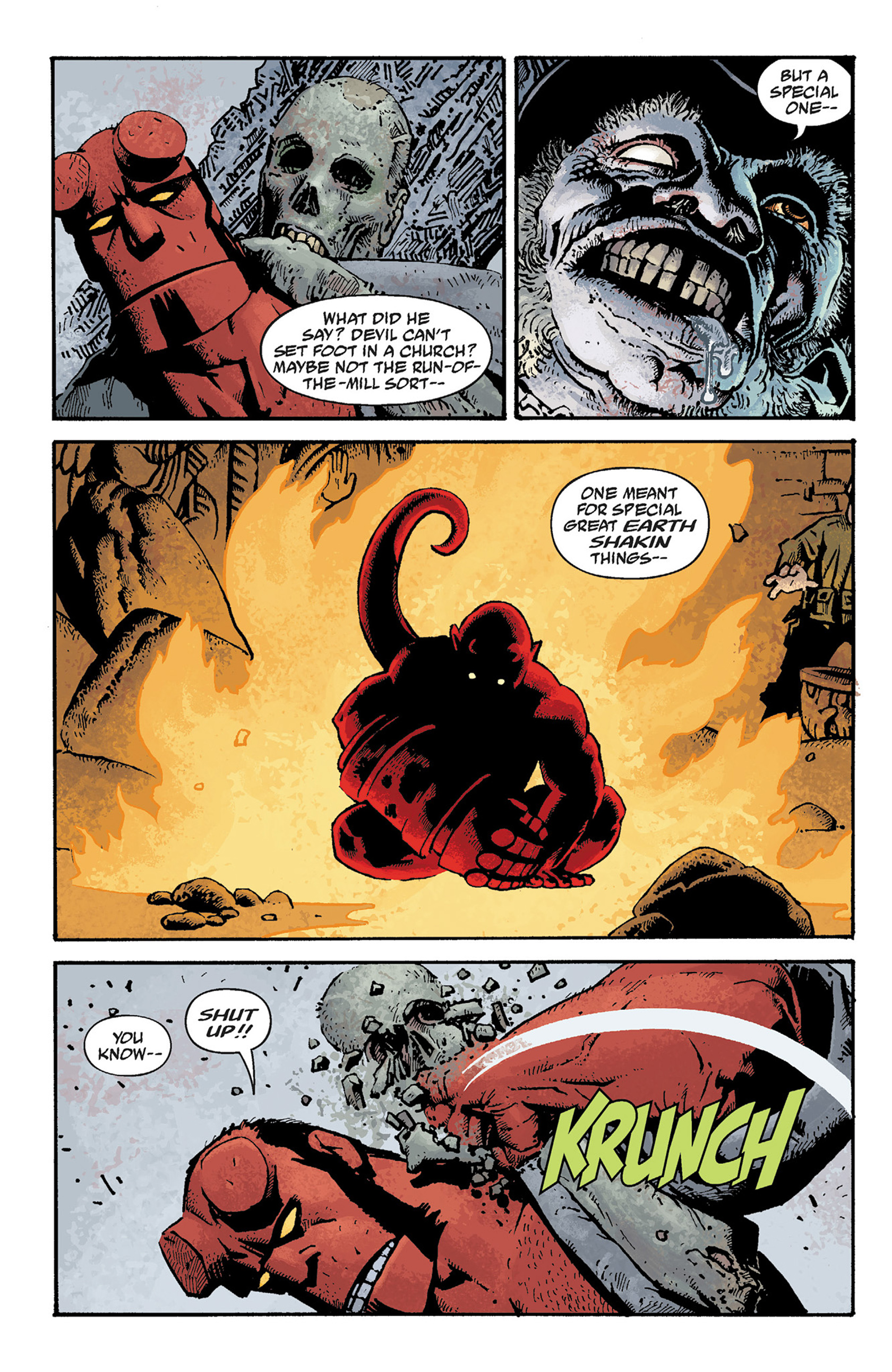 Read online Hellboy: The Crooked Man and Others comic -  Issue # TPB - 70