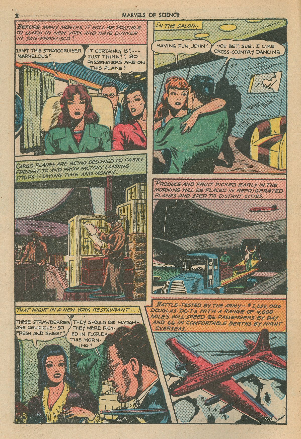 Read online Marvels Of Science comic -  Issue #3 - 4