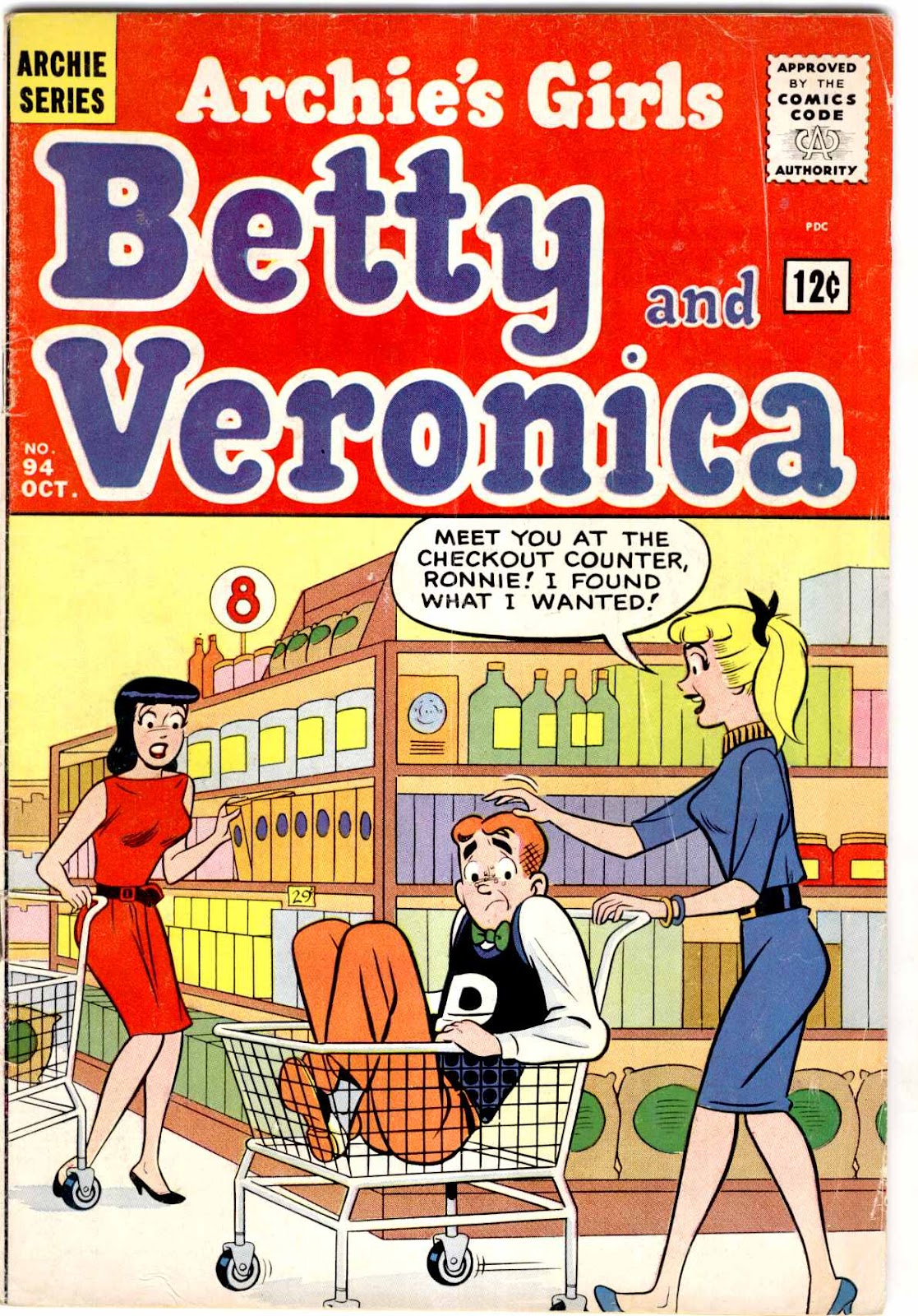 Archie's Girls Betty and Veronica issue 94 - Page 1
