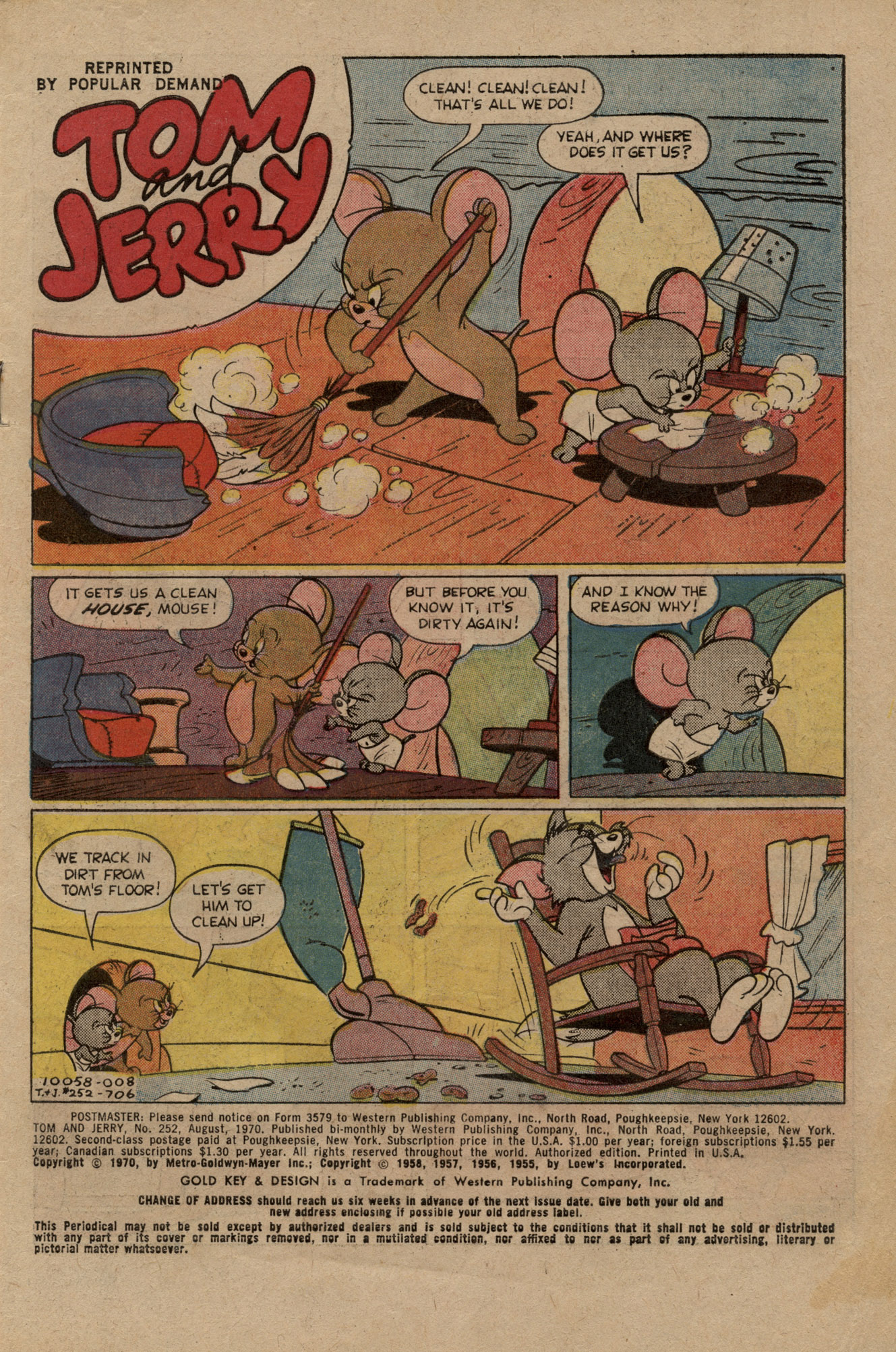 Read online Tom and Jerry comic -  Issue #252 - 3