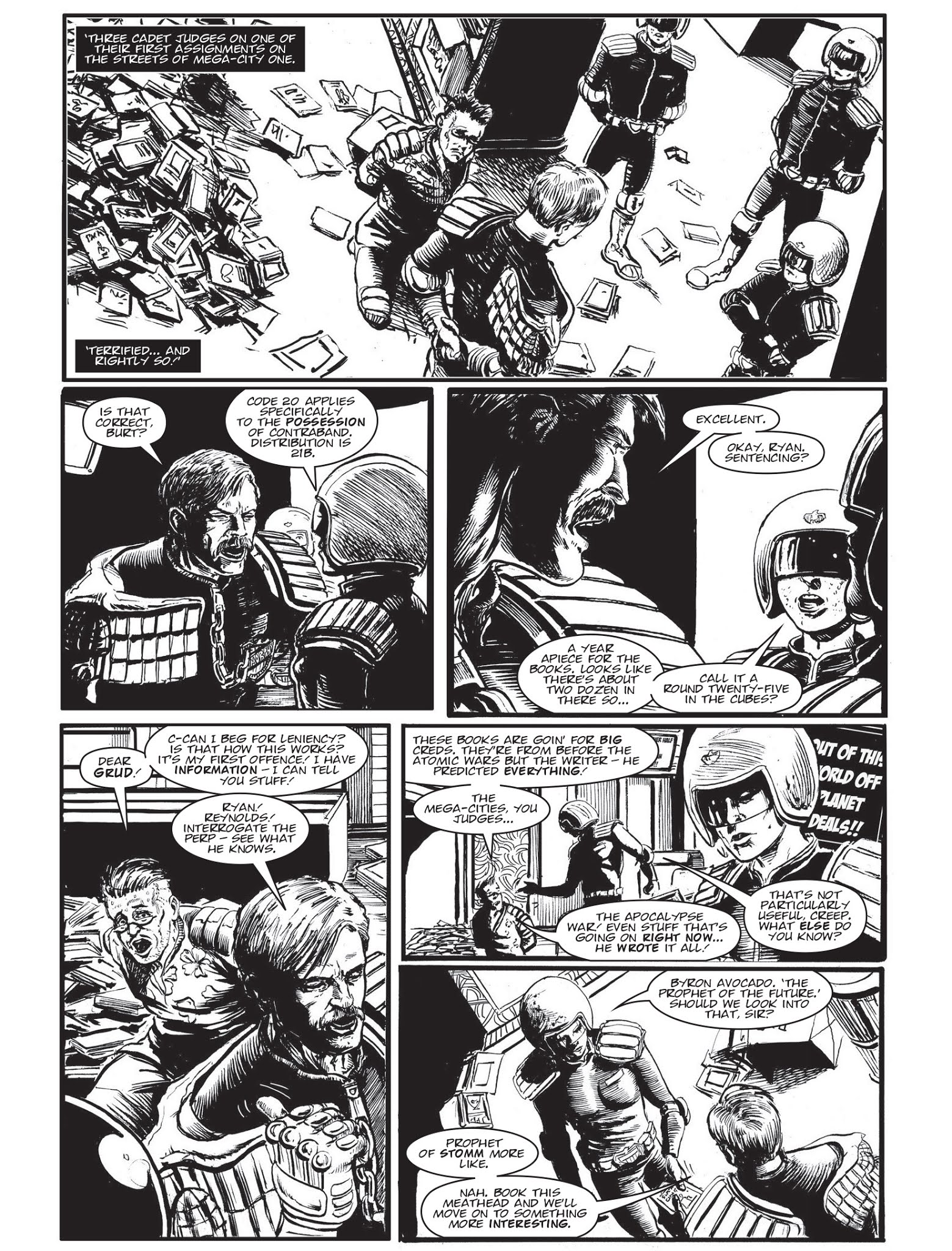 Read online Judge Dredd Megazine (Vol. 5) comic -  Issue #397 - 42