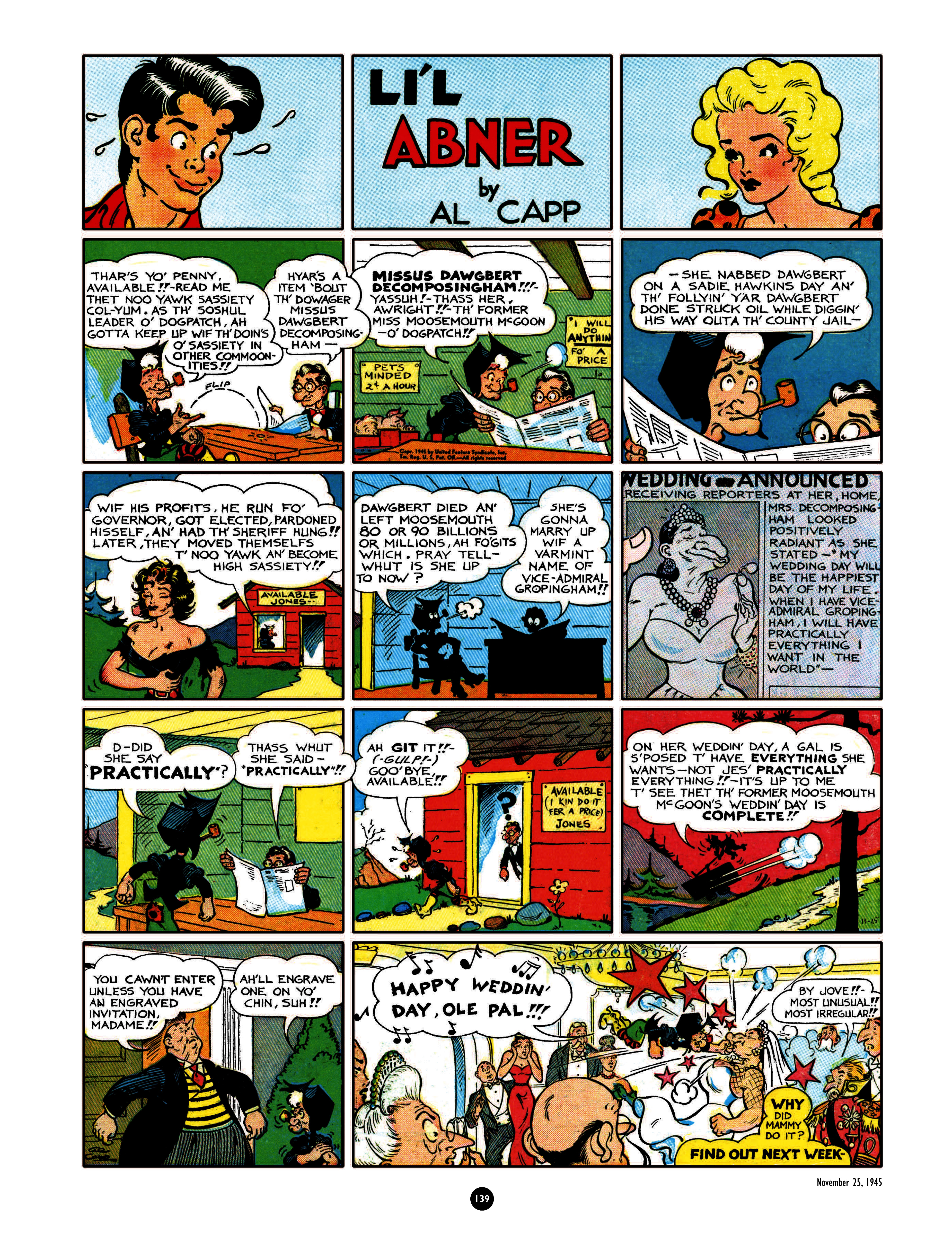 Read online Al Capp's Li'l Abner Complete Daily & Color Sunday Comics comic -  Issue # TPB 6 (Part 2) - 40
