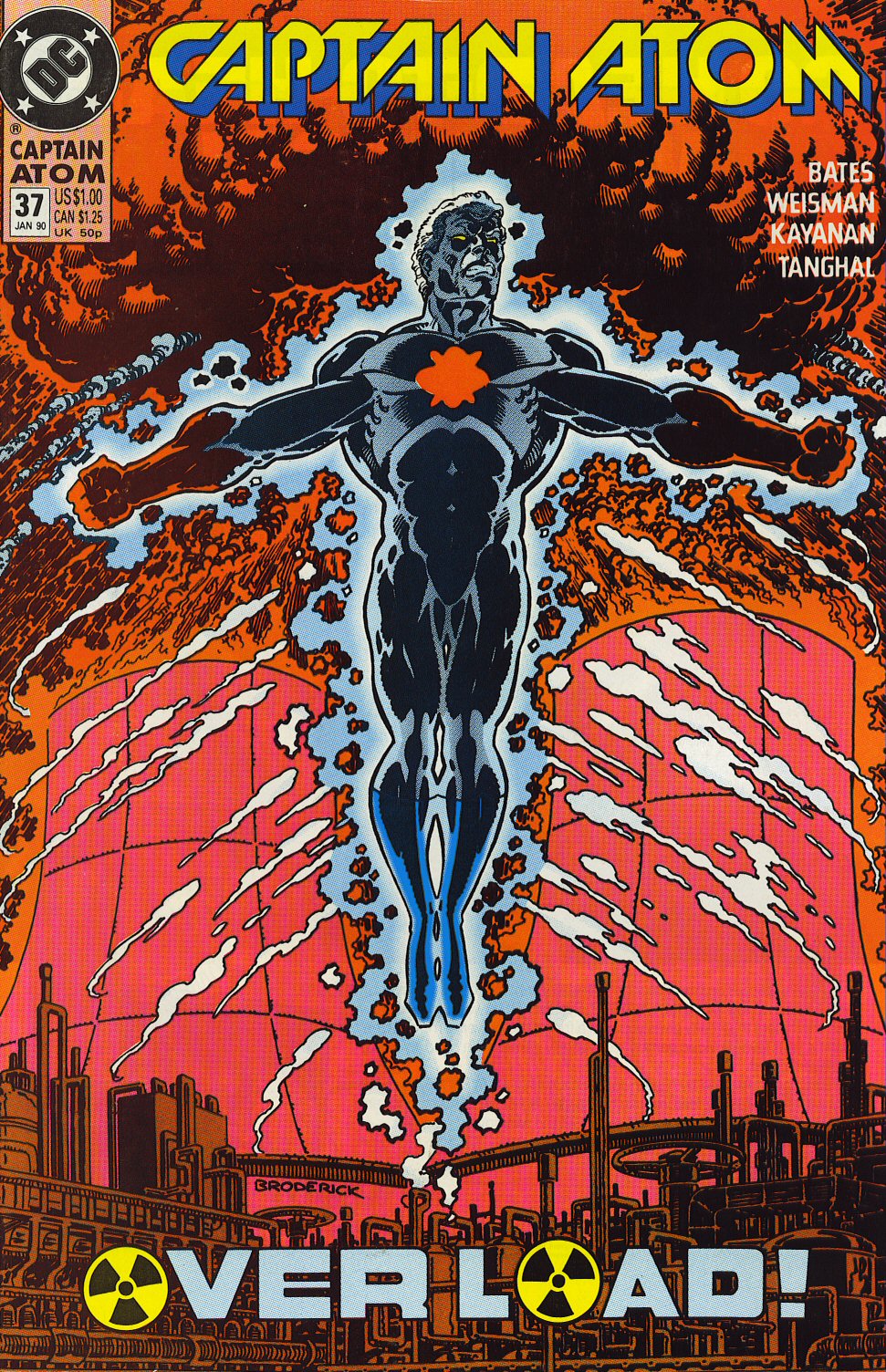 Read online Captain Atom (1987) comic -  Issue #37 - 1