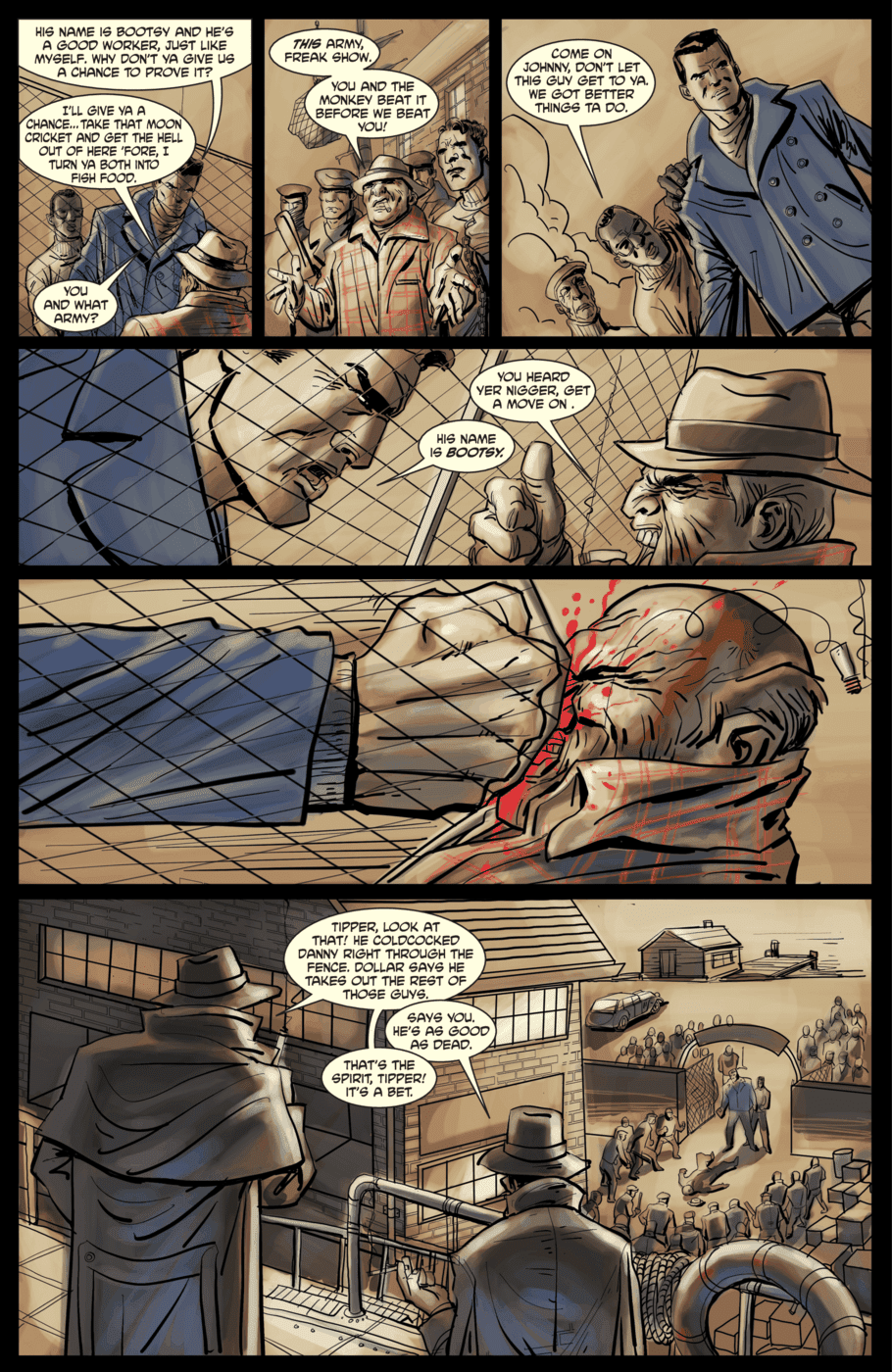 Read online Ed Burns' Dock Walloper comic -  Issue #1 - 6