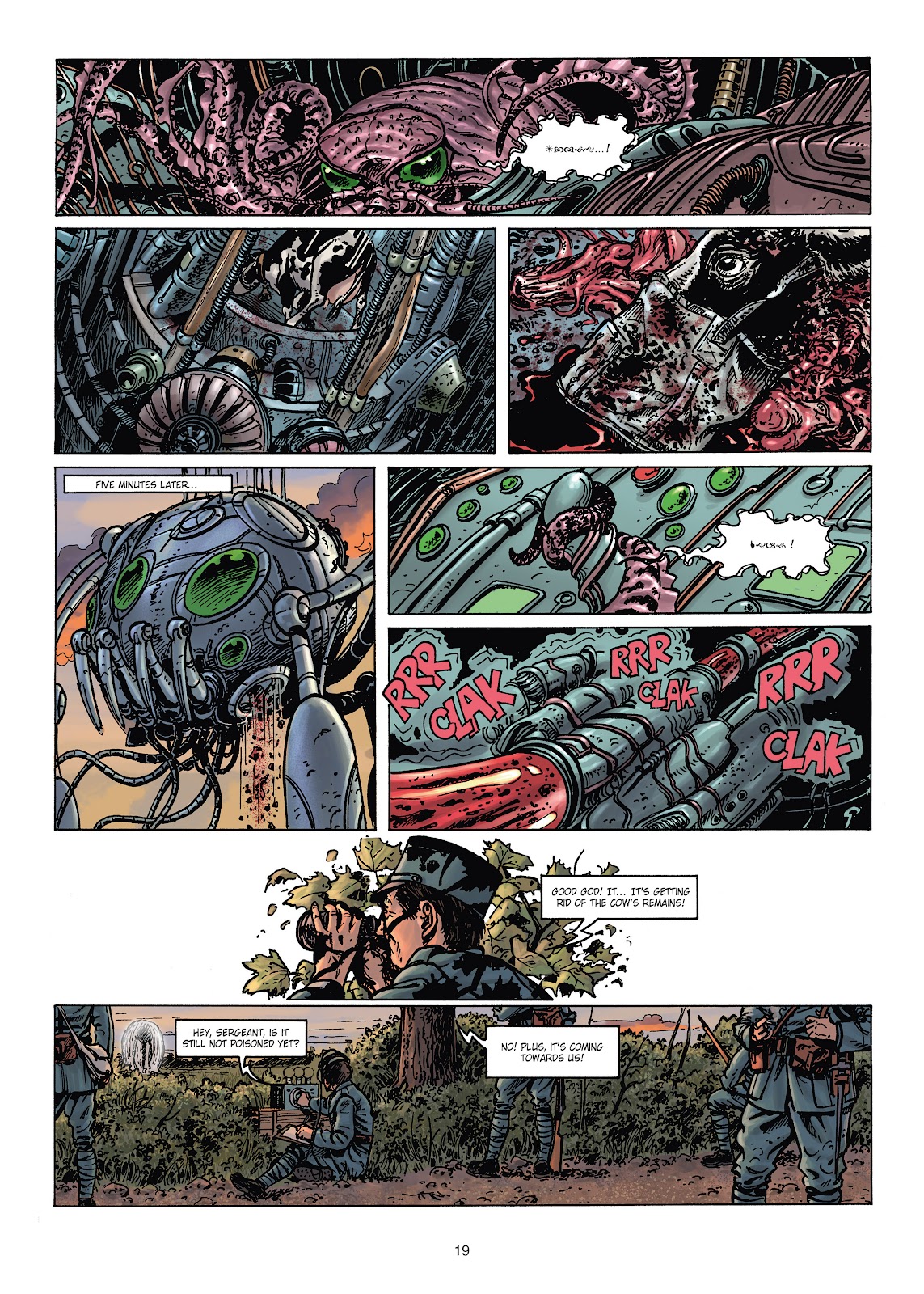 War of the World War One Vol. 3: The Monsters from Mars issue Full - Page 19