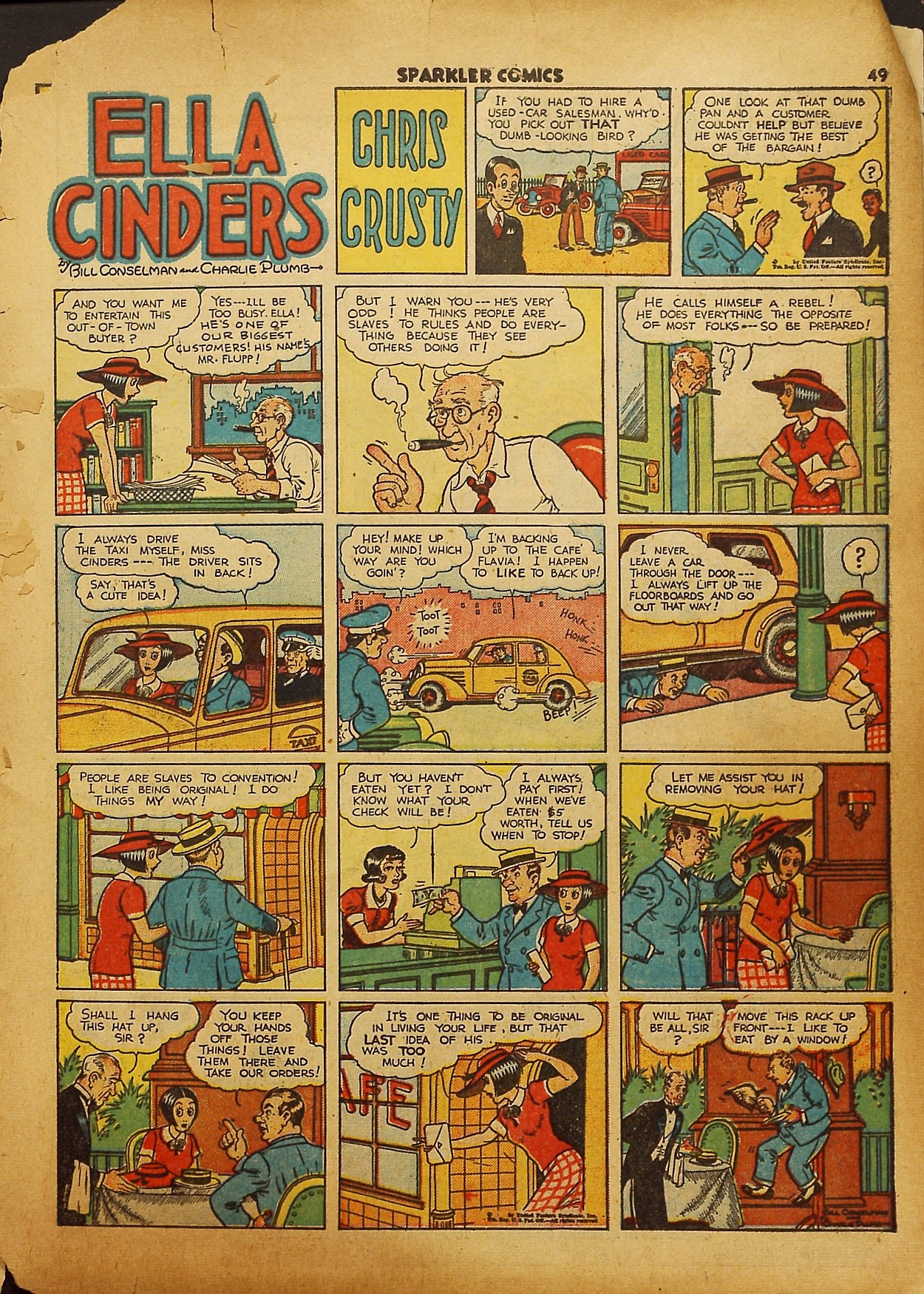 Read online Sparkler Comics comic -  Issue #1 - 52