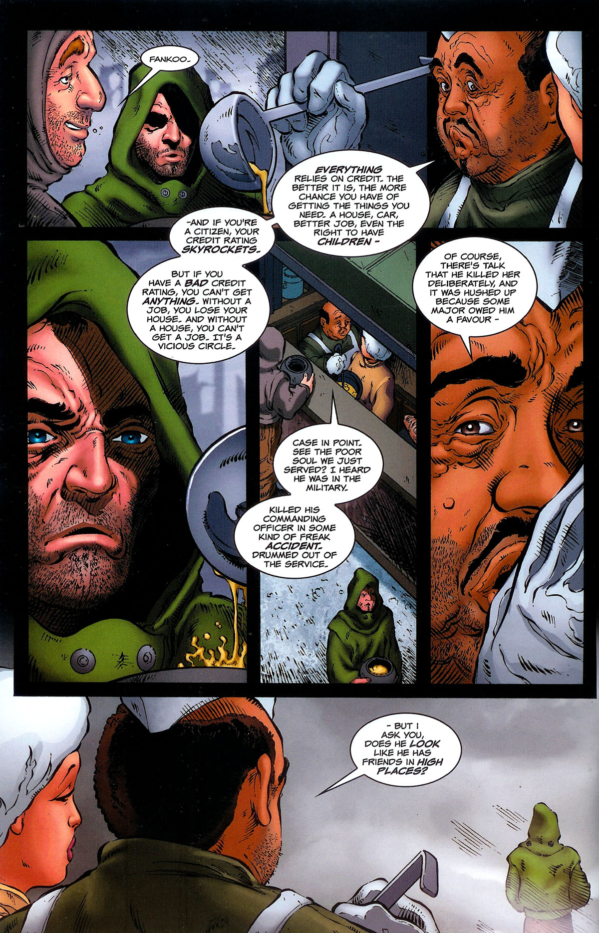 Read online Starship Troopers: Damaged Justice comic -  Issue #1 - 4