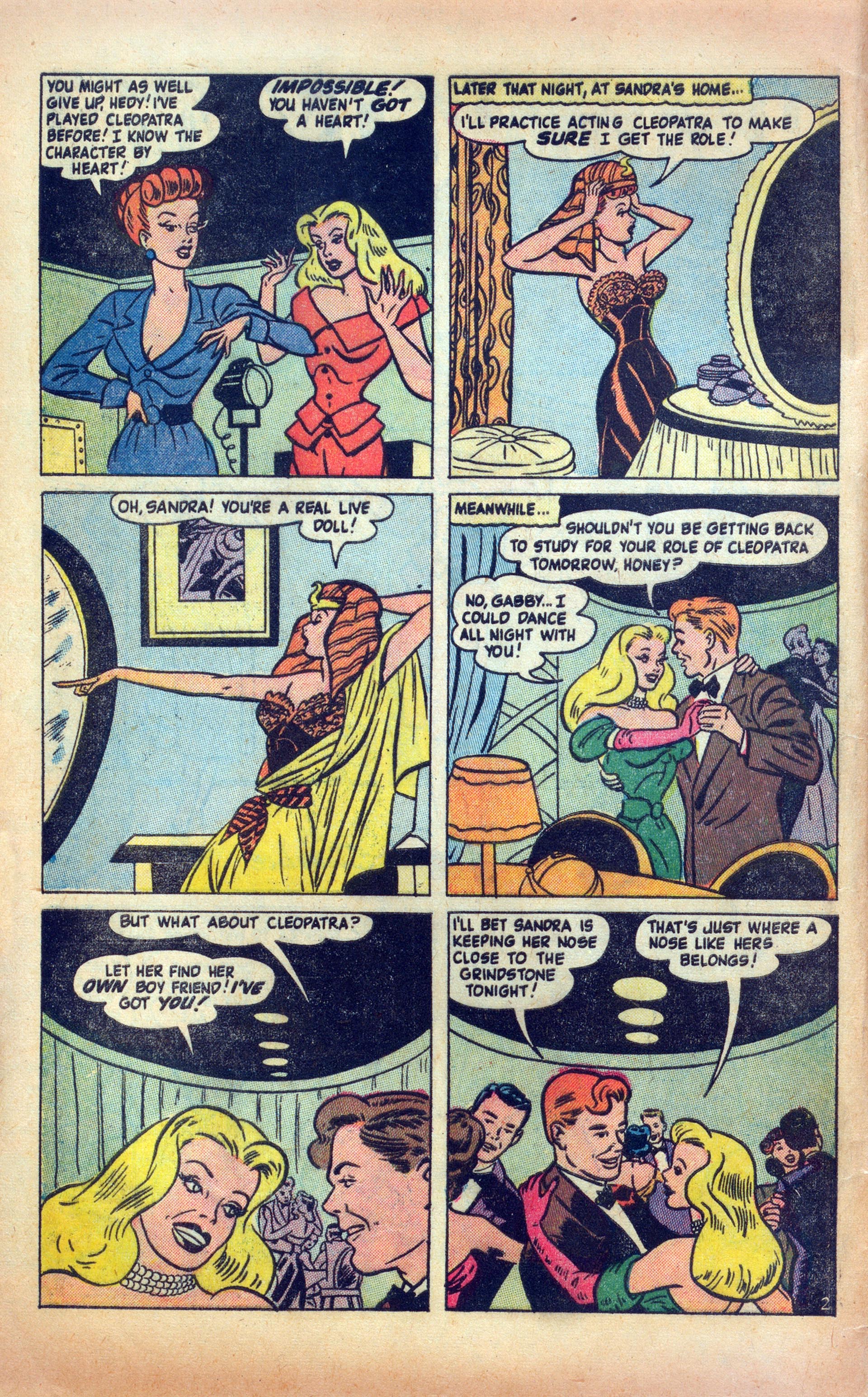 Read online Hedy Of Hollywood Comics comic -  Issue #49 - 4