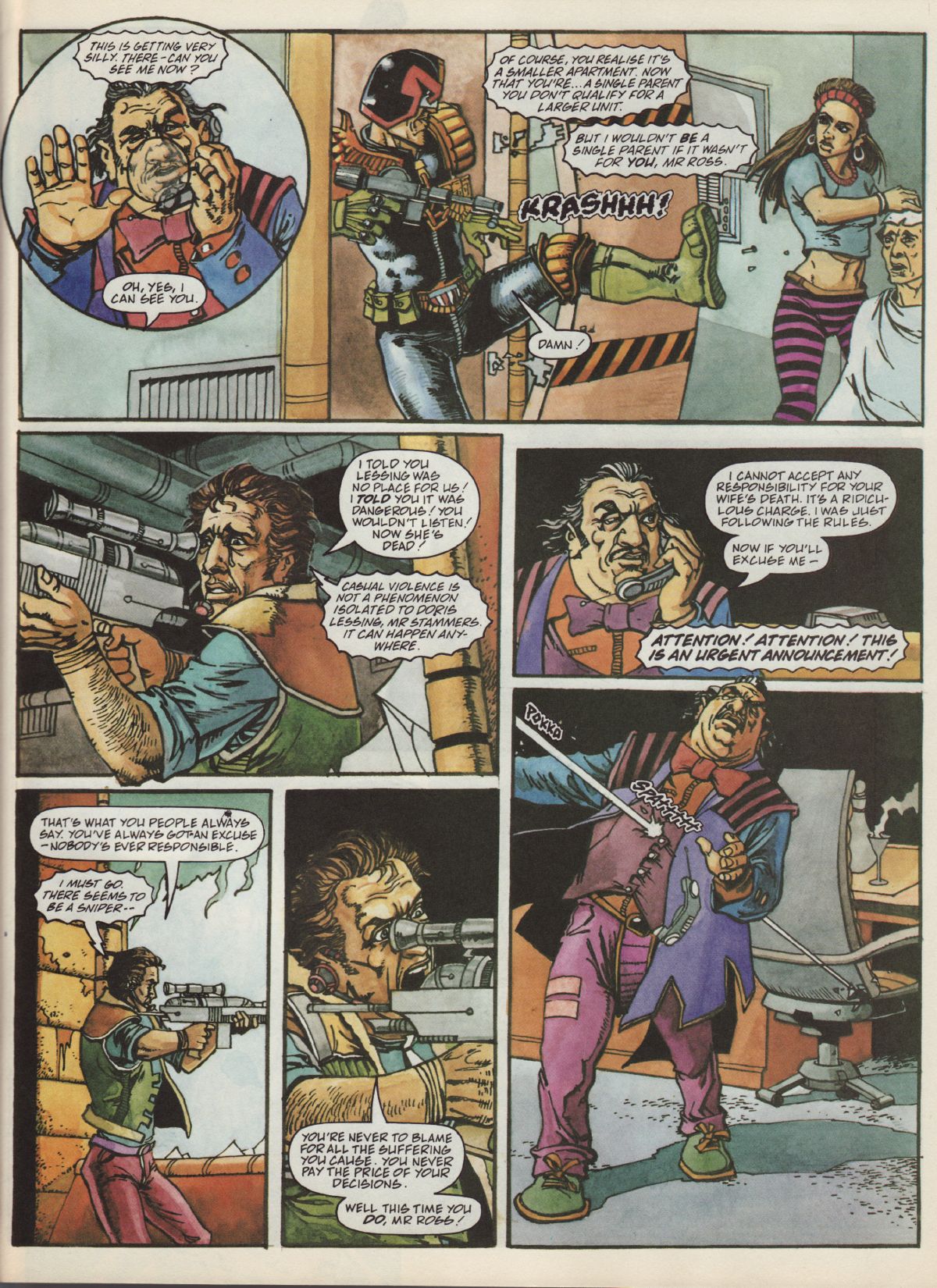 Read online Judge Dredd Megazine (vol. 3) comic -  Issue #22 - 27