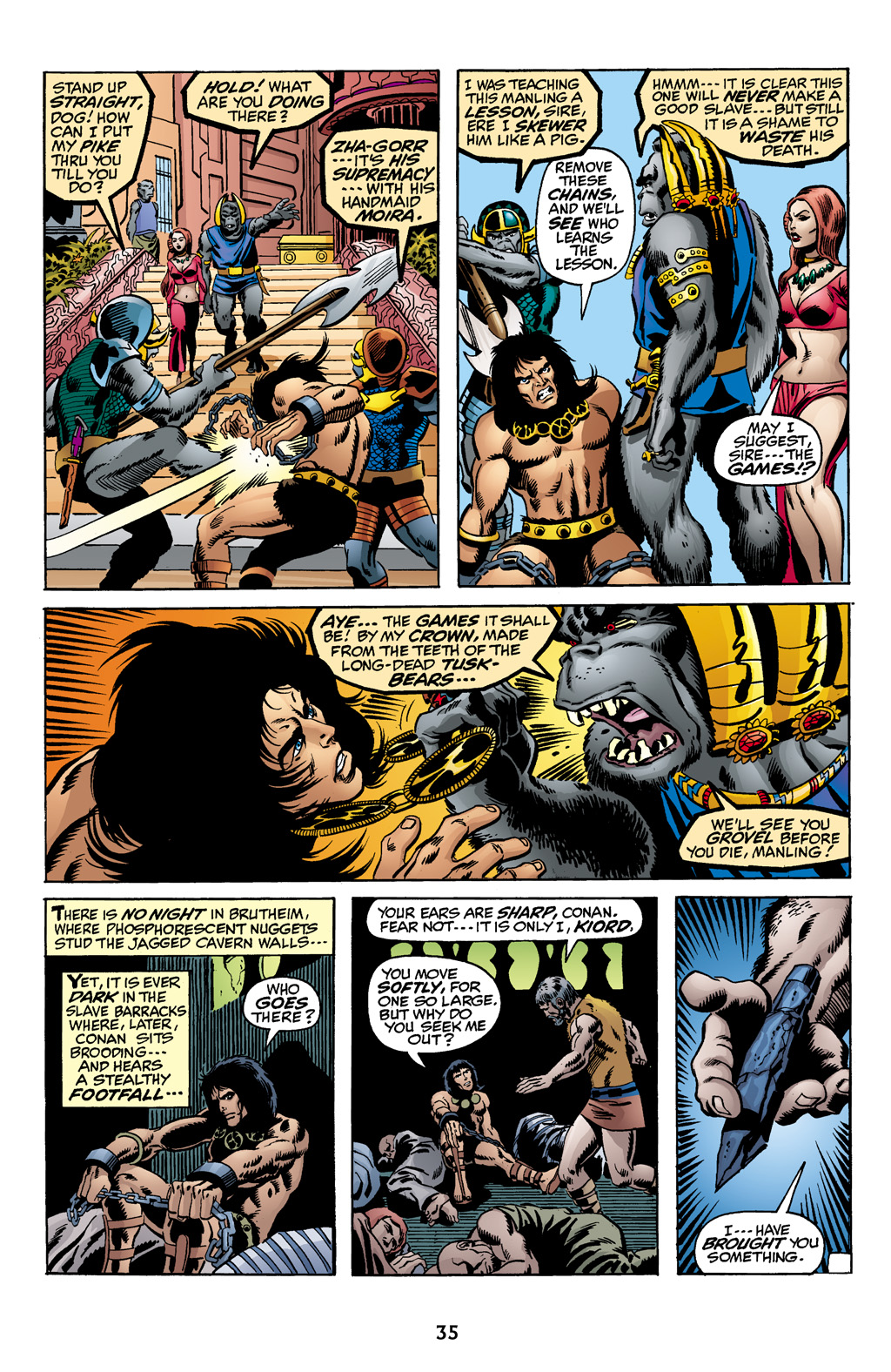Read online The Chronicles of Conan comic -  Issue # TPB 1 (Part 1) - 36
