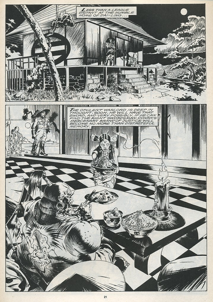 The Savage Sword Of Conan issue 175 - Page 23