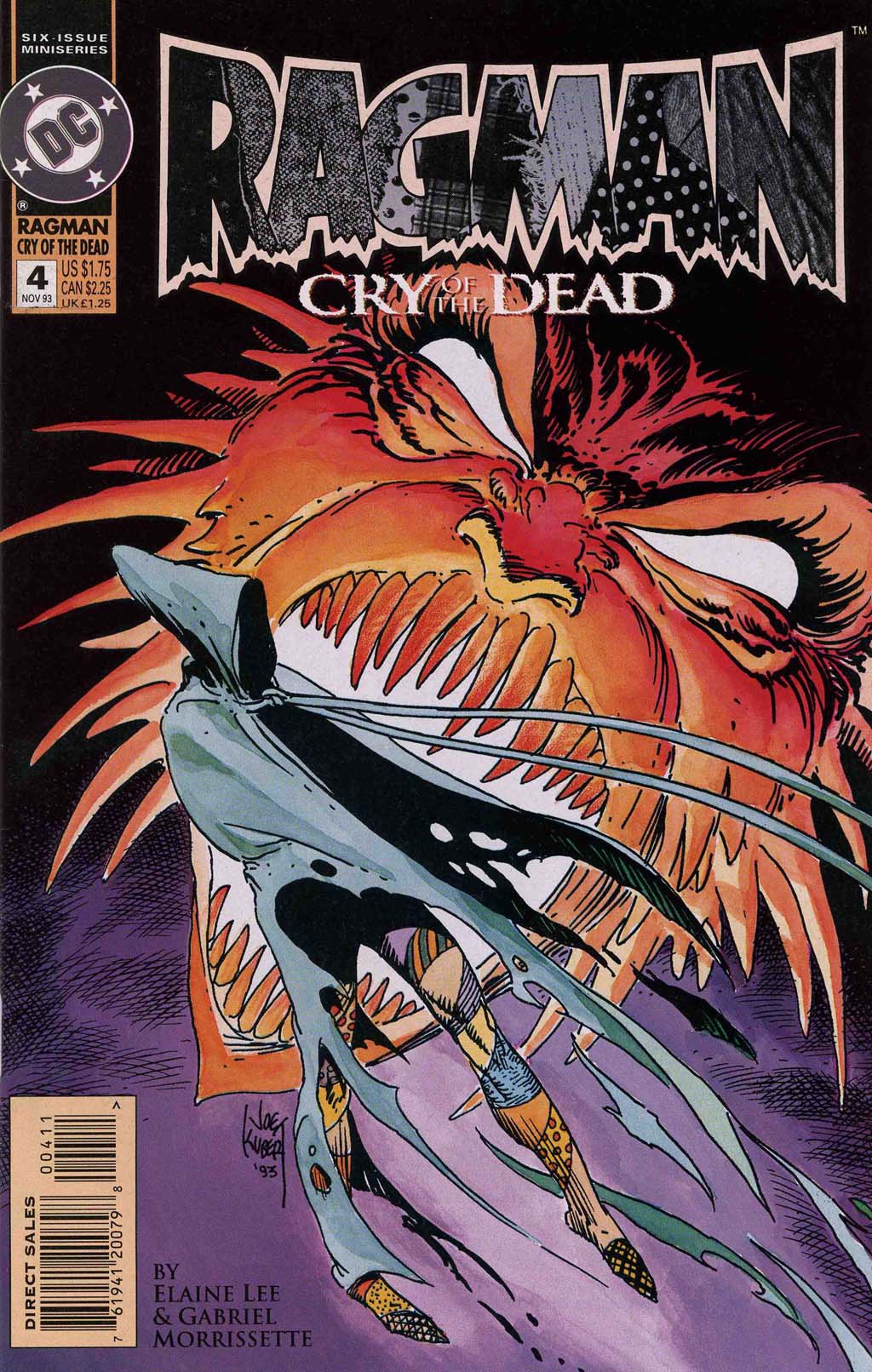 Read online Ragman: Cry of the Dead comic -  Issue #4 - 1