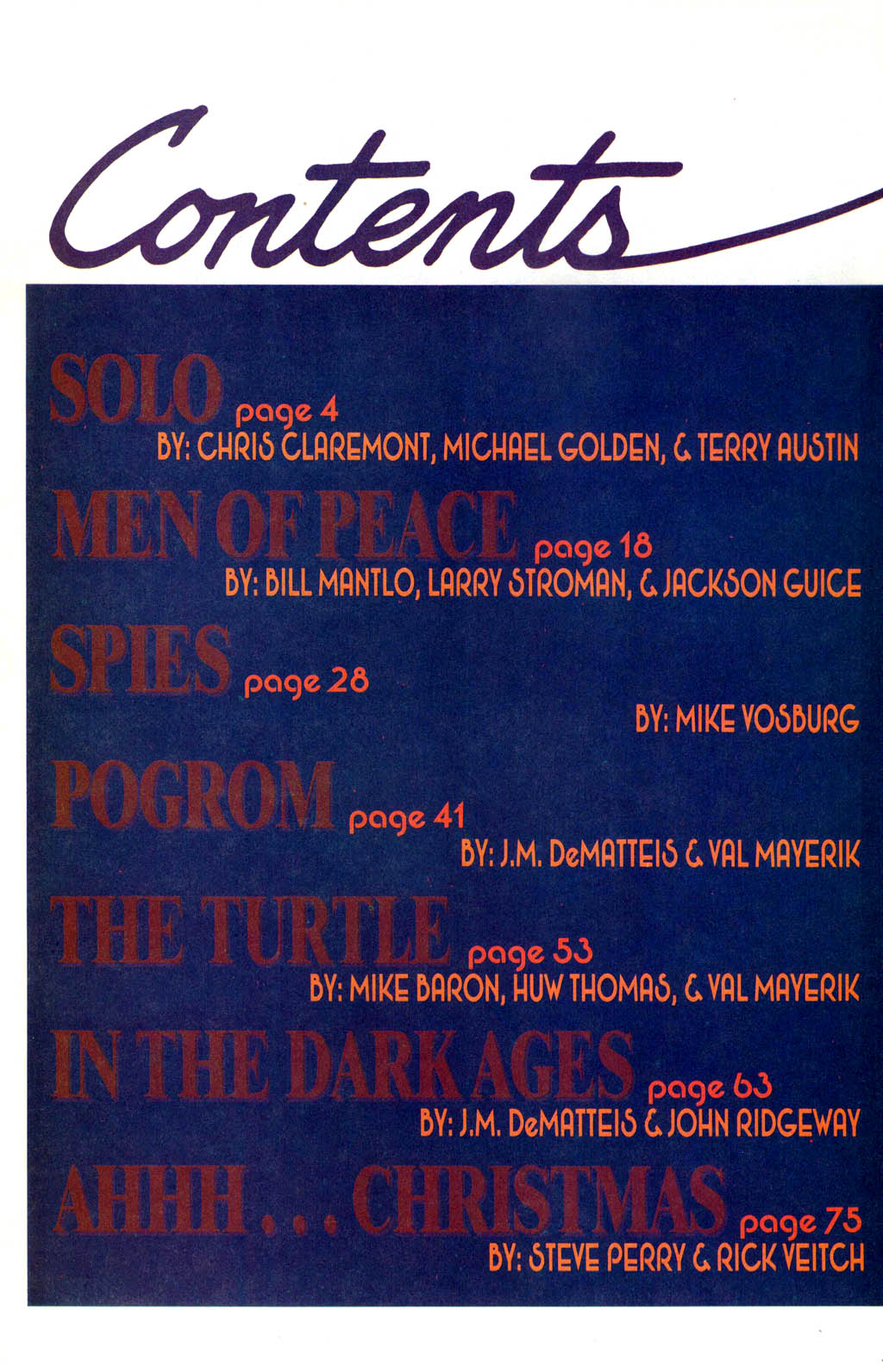 Read online Amazing Adventures (1988) comic -  Issue # Full - 4