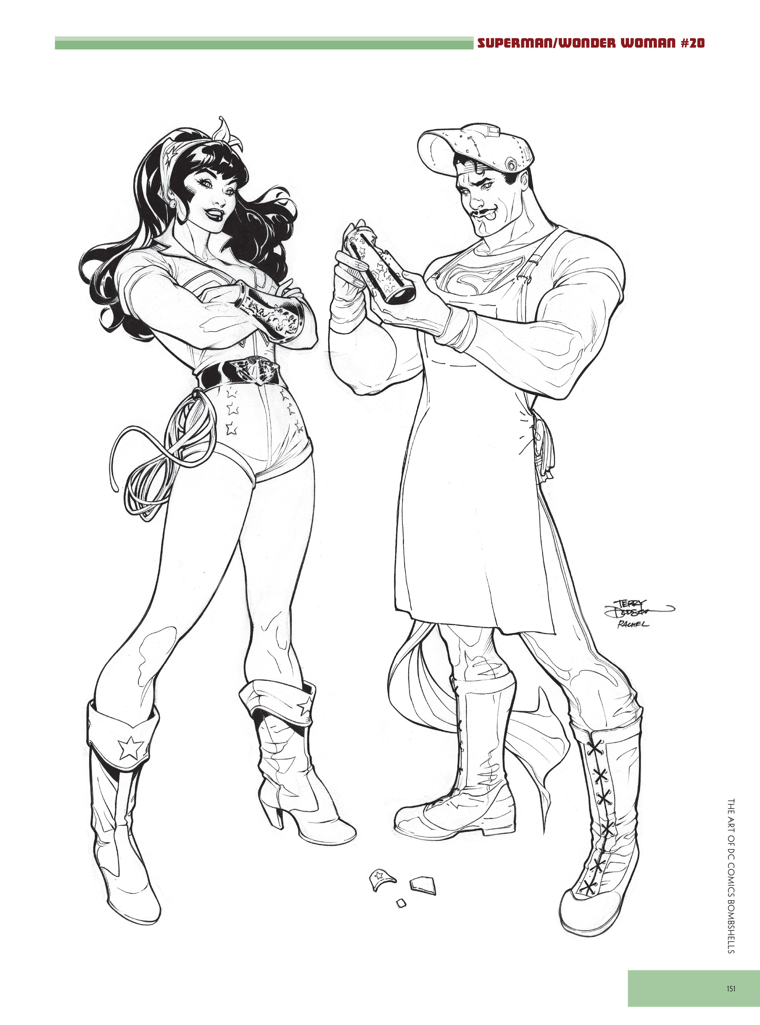 Read online The Art of DC Comics Bombshells comic -  Issue # TPB (Part 2) - 10