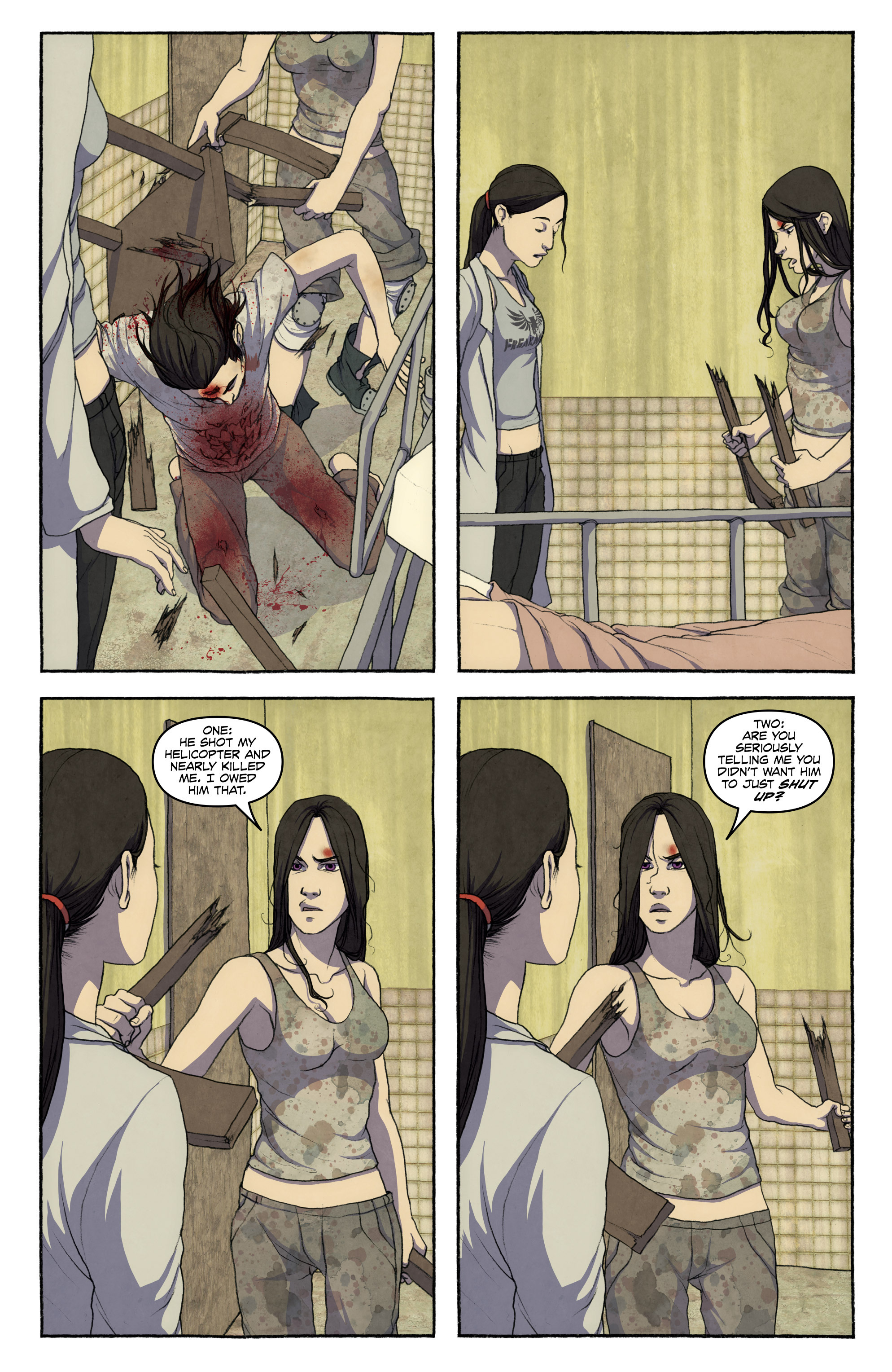 Read online FreakAngels comic -  Issue #5 - 24