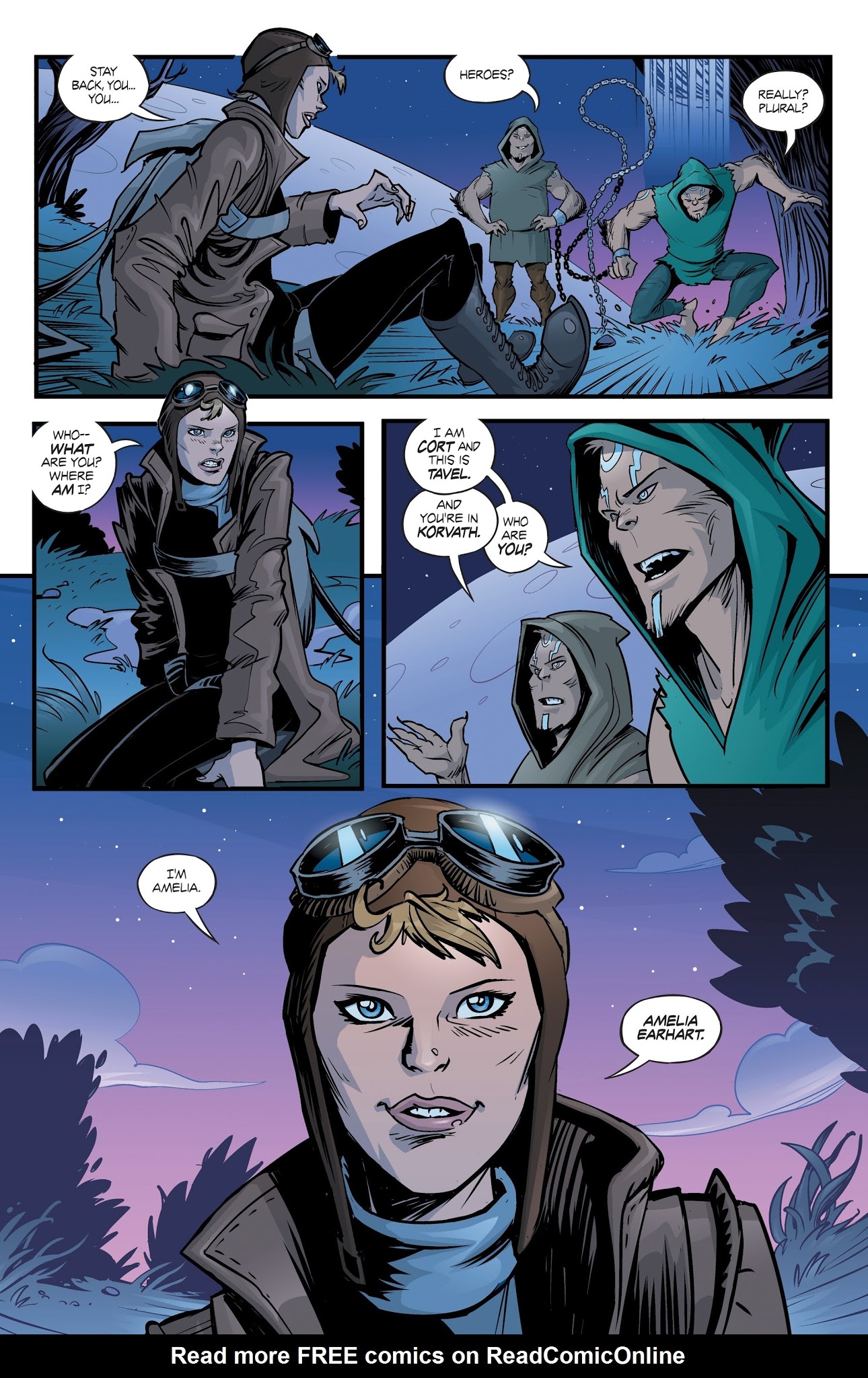 Read online Elsewhere comic -  Issue #1 - 8