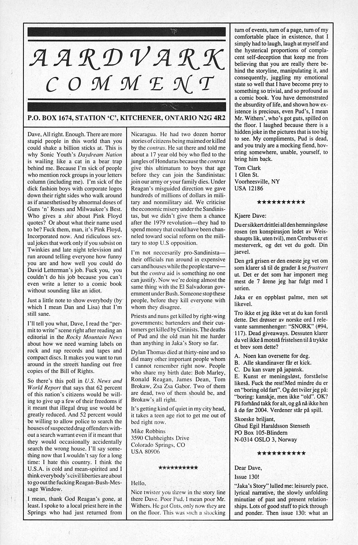 Cerebus Issue #135 #134 - English 22