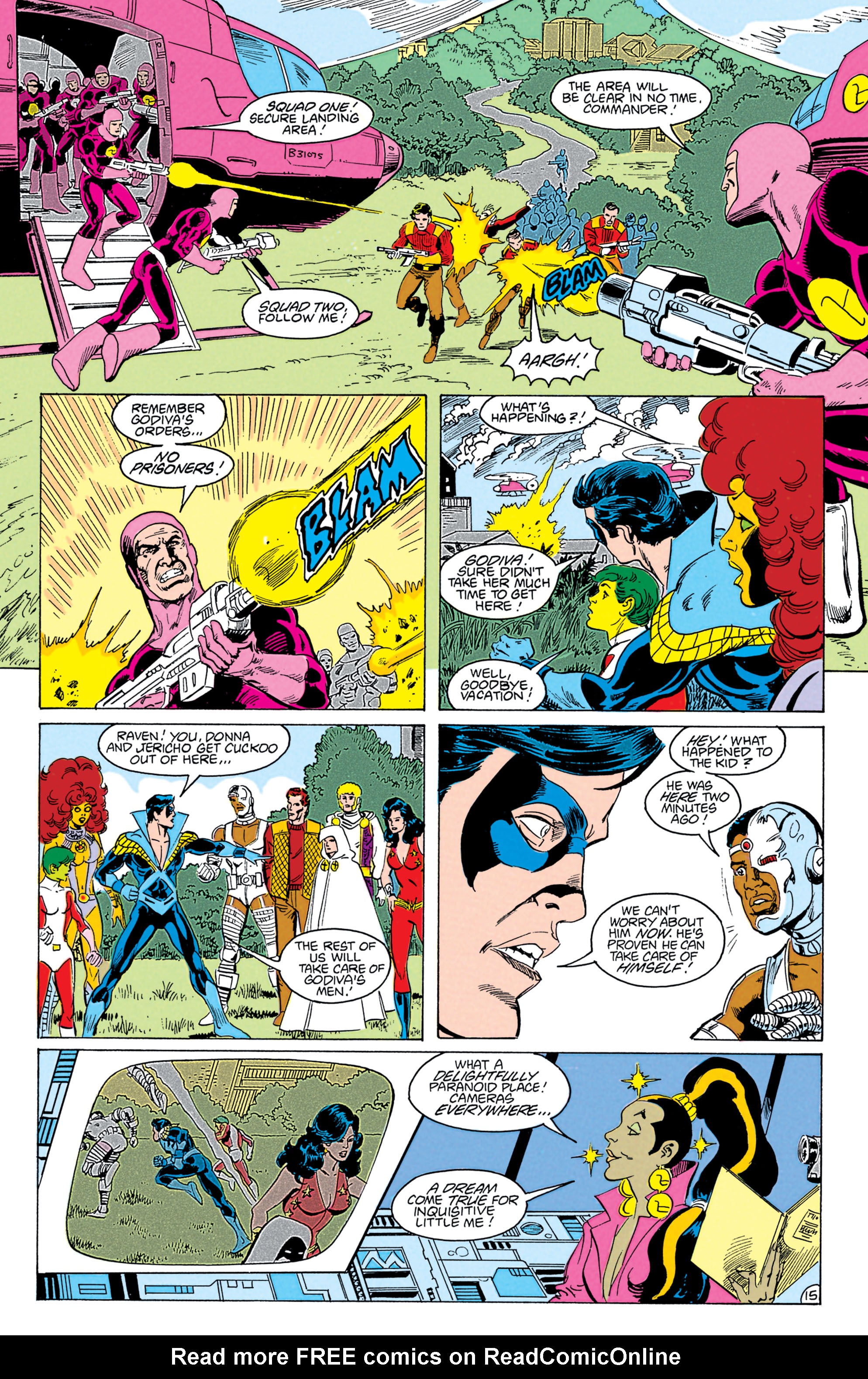 Read online The New Teen Titans (1984) comic -  Issue #44 - 16
