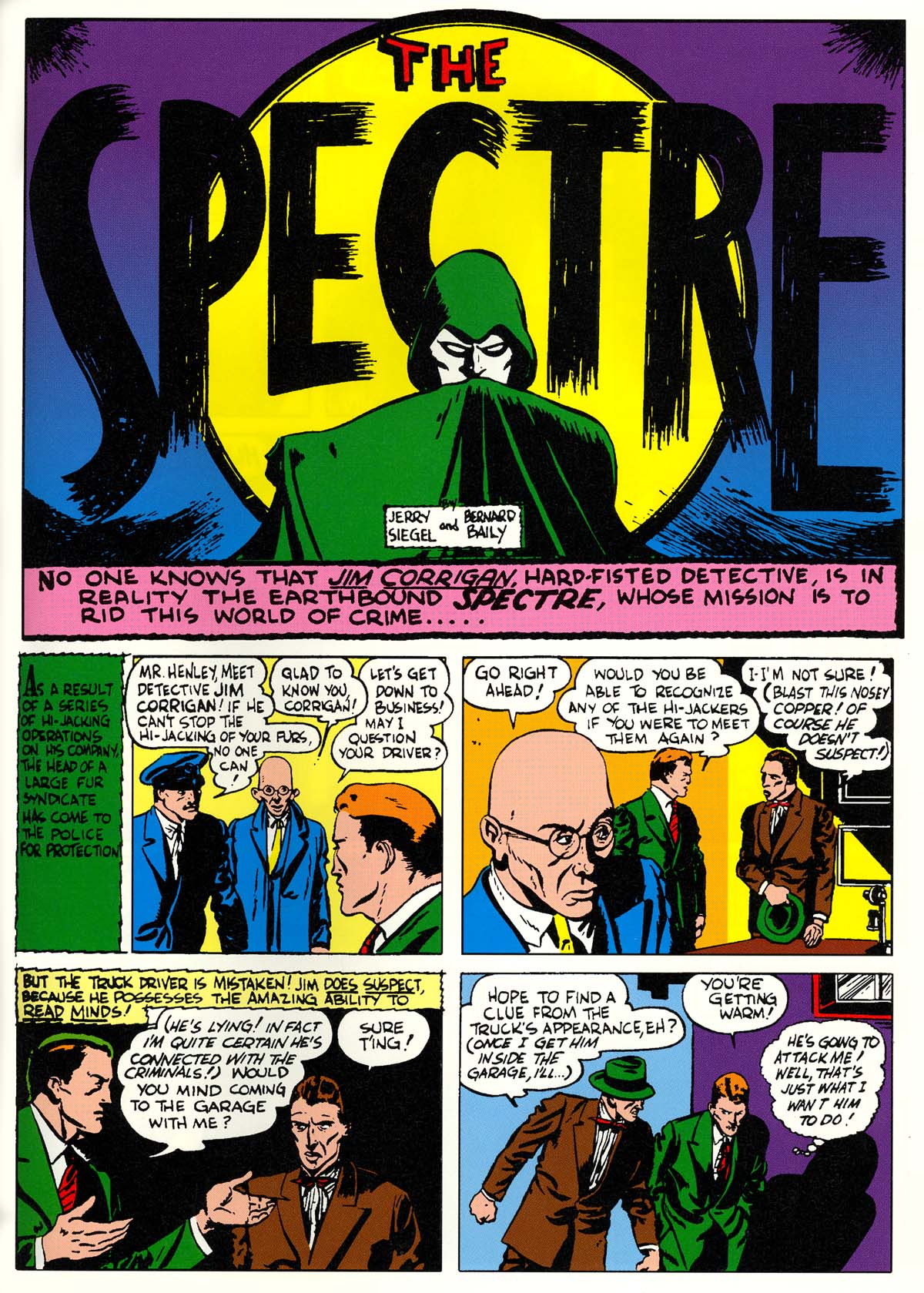 Golden Age Spectre Archives TPB (Part 1) Read All Comics Online