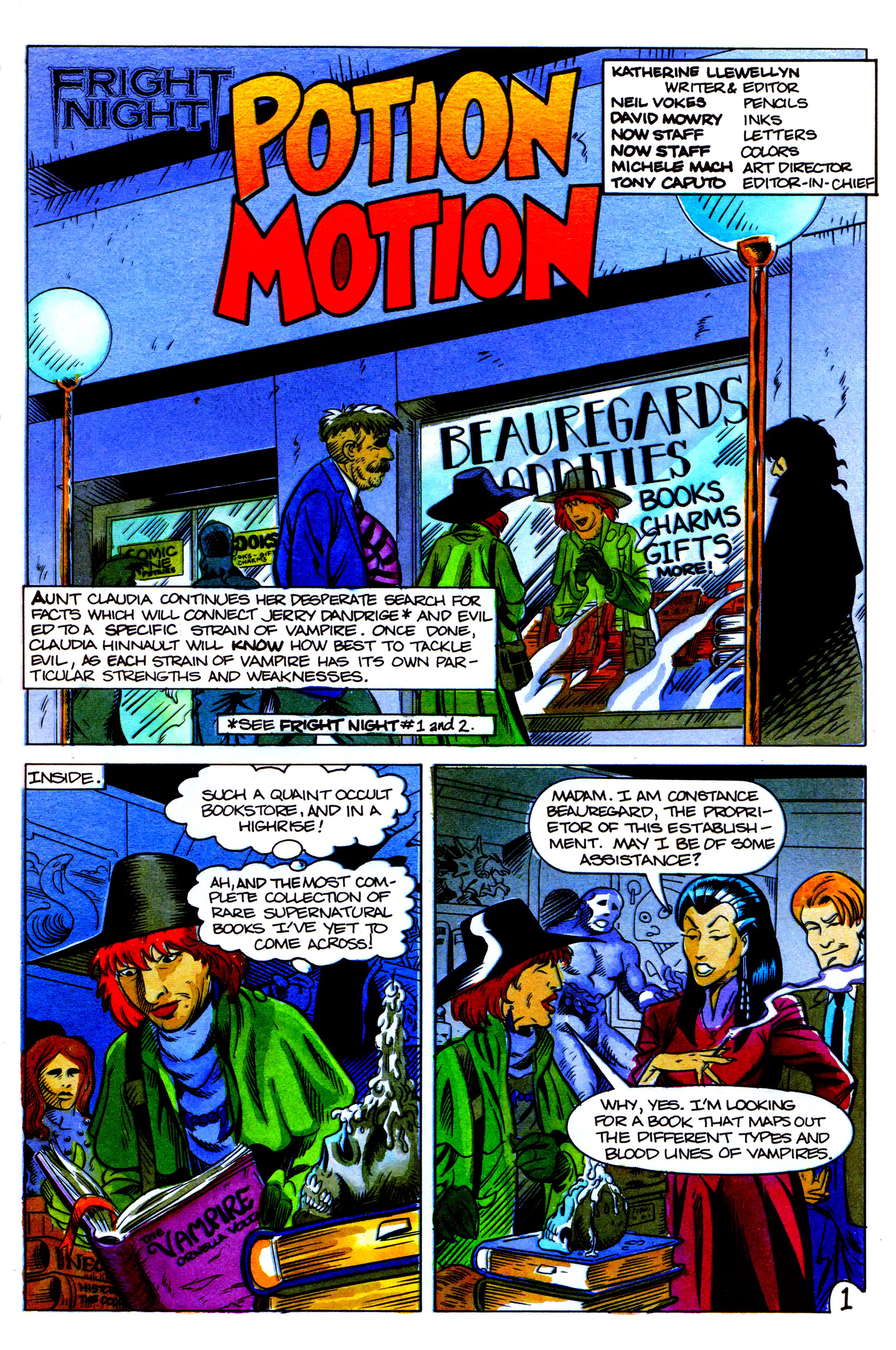 Read online Fright Night (1988) comic -  Issue #16 - 3