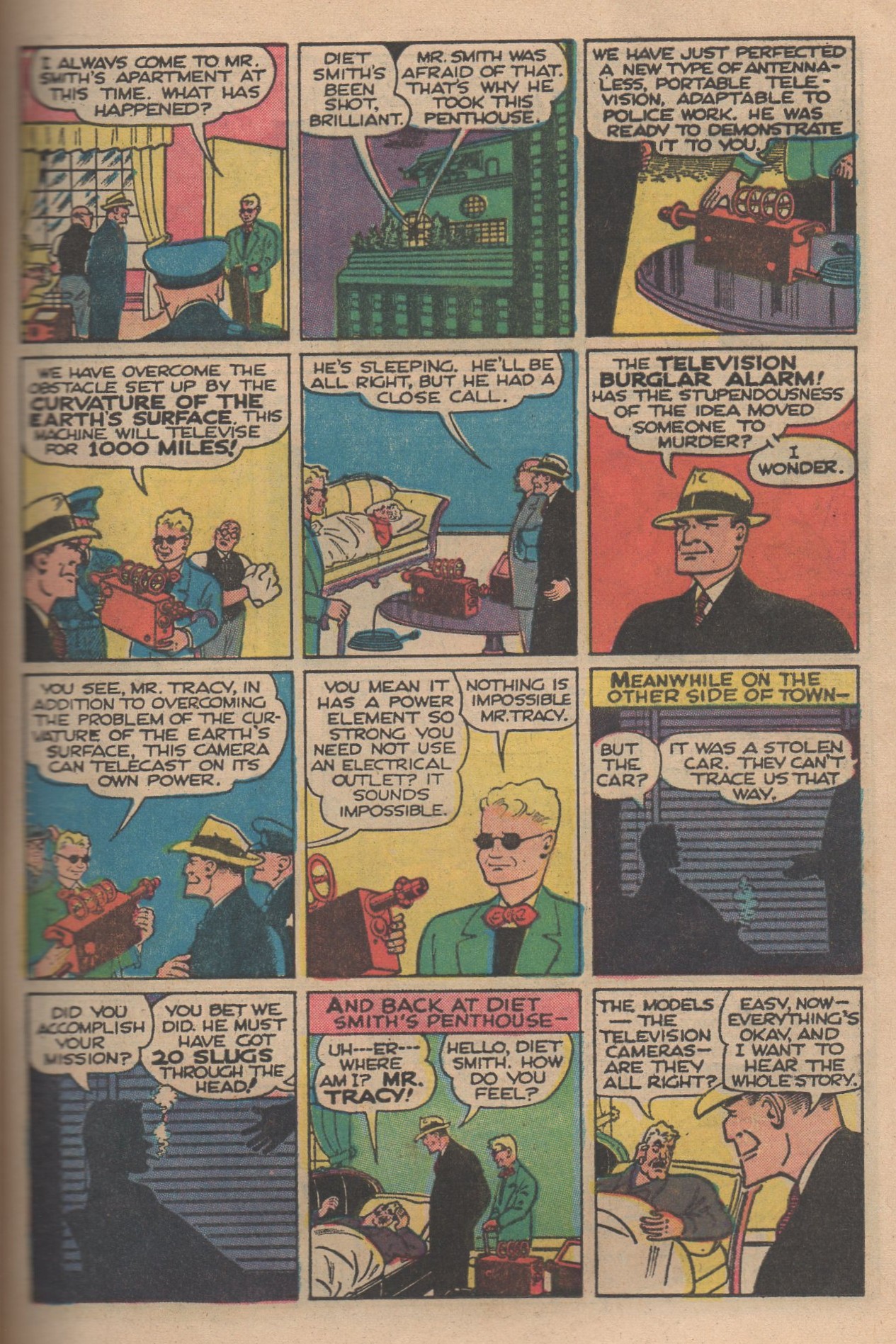 Read online Dick Tracy comic -  Issue #144 - 37
