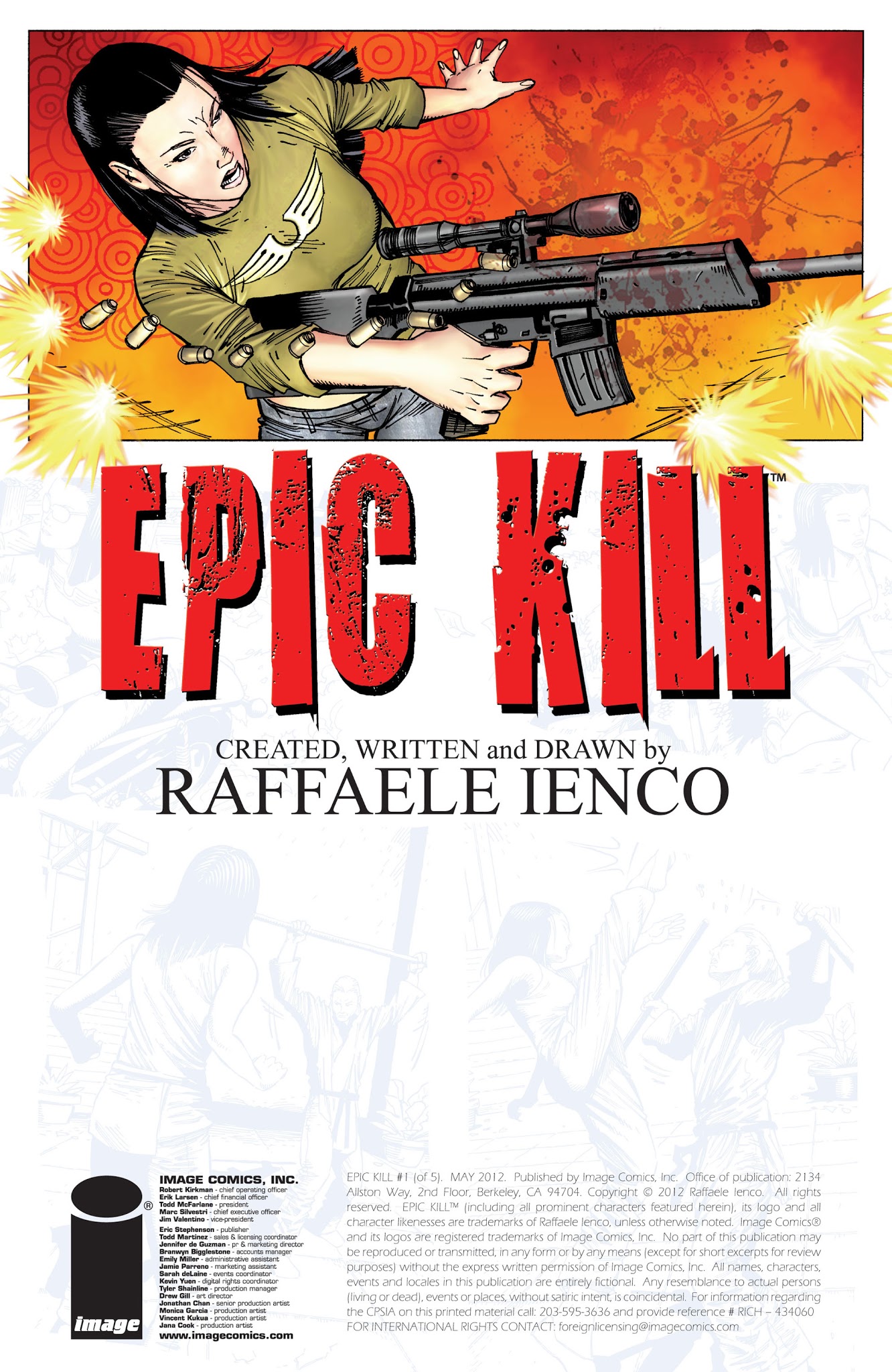 Read online Epic Kill comic -  Issue #1 - 2