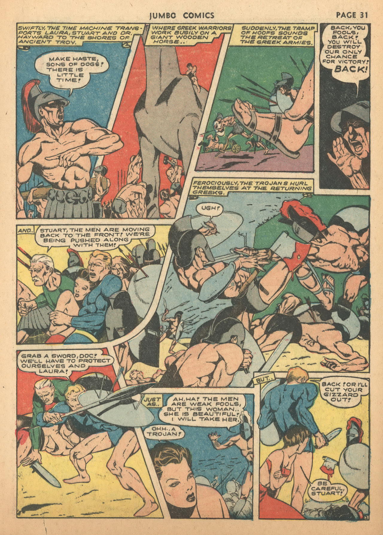 Read online Jumbo Comics comic -  Issue #43 - 33