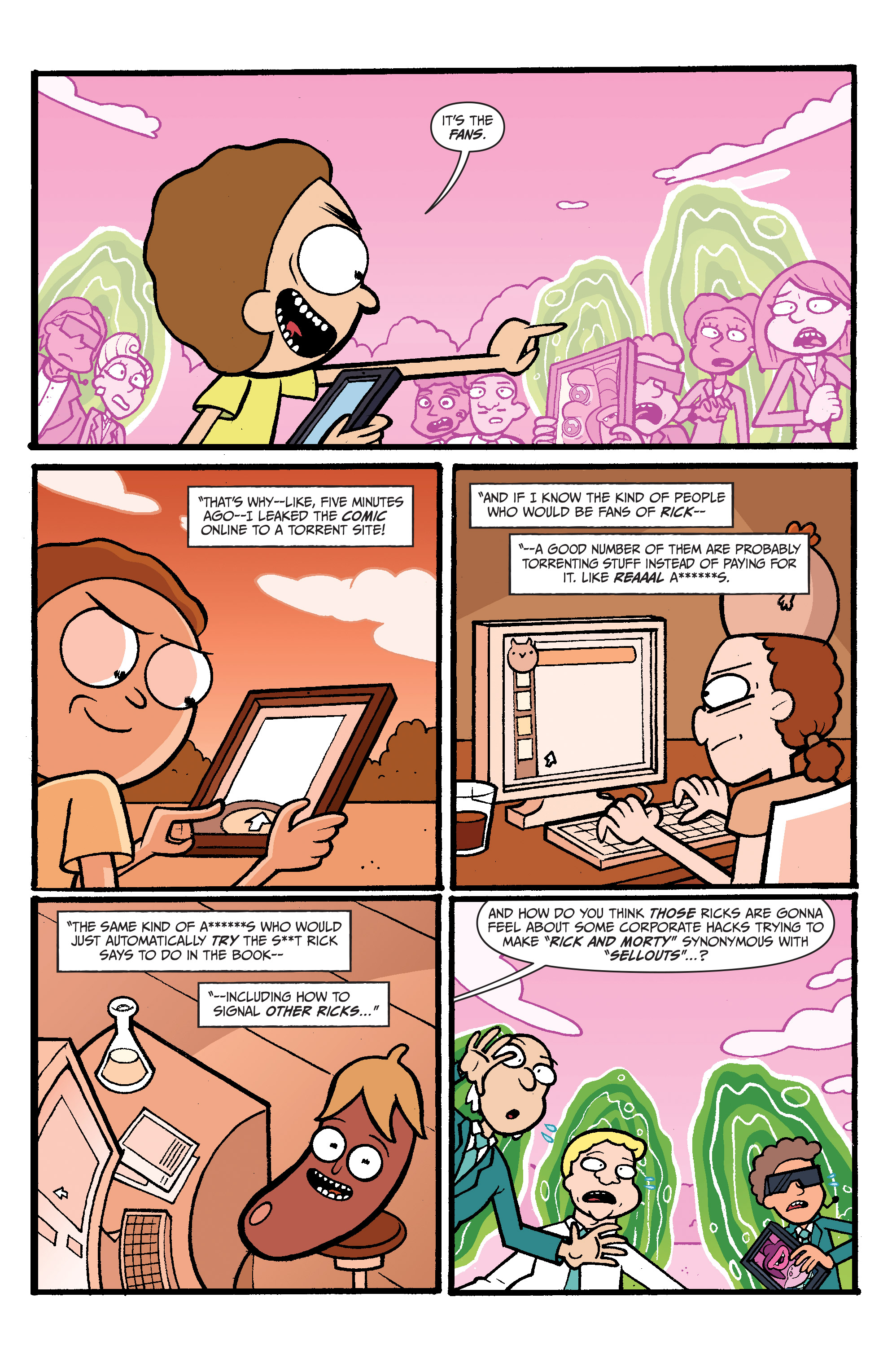 Read online Rick and Morty: Corporate Assets comic -  Issue #4 - 19