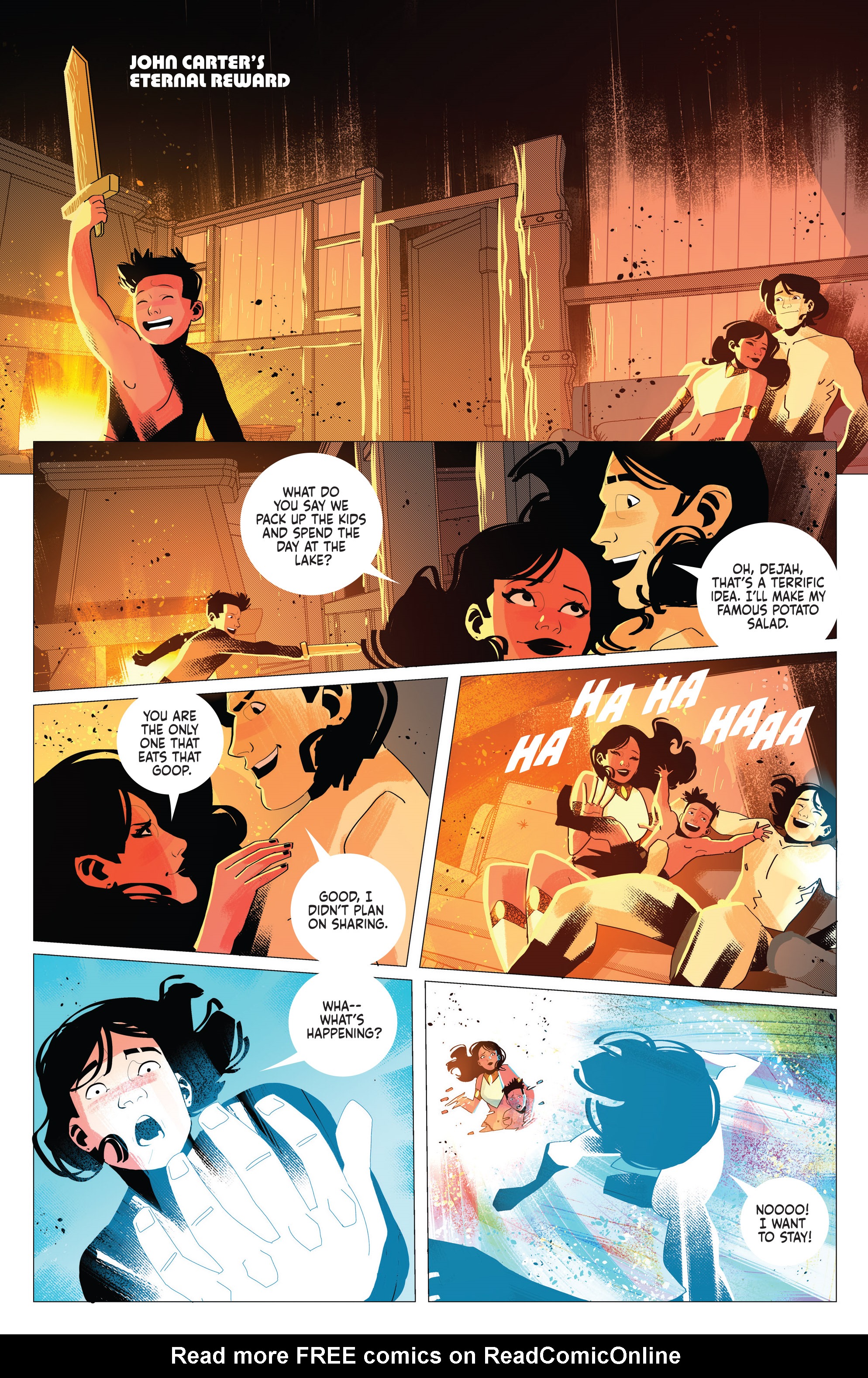 Read online John Carter of Mars comic -  Issue #1 - 3