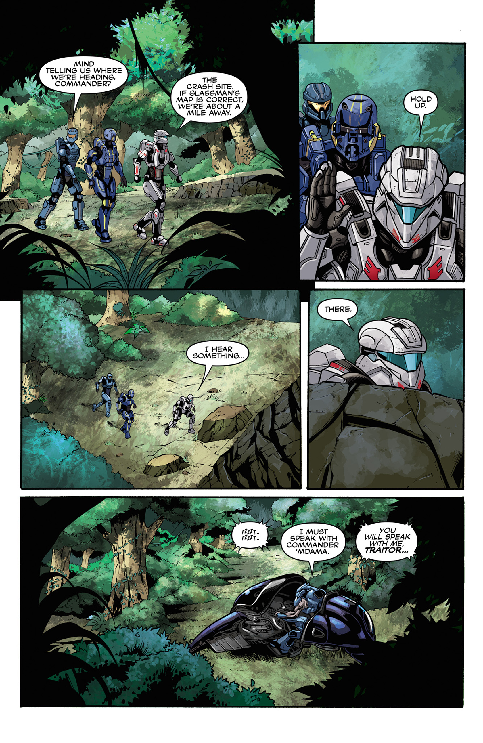 Read online Halo: Escalation comic -  Issue #15 - 21