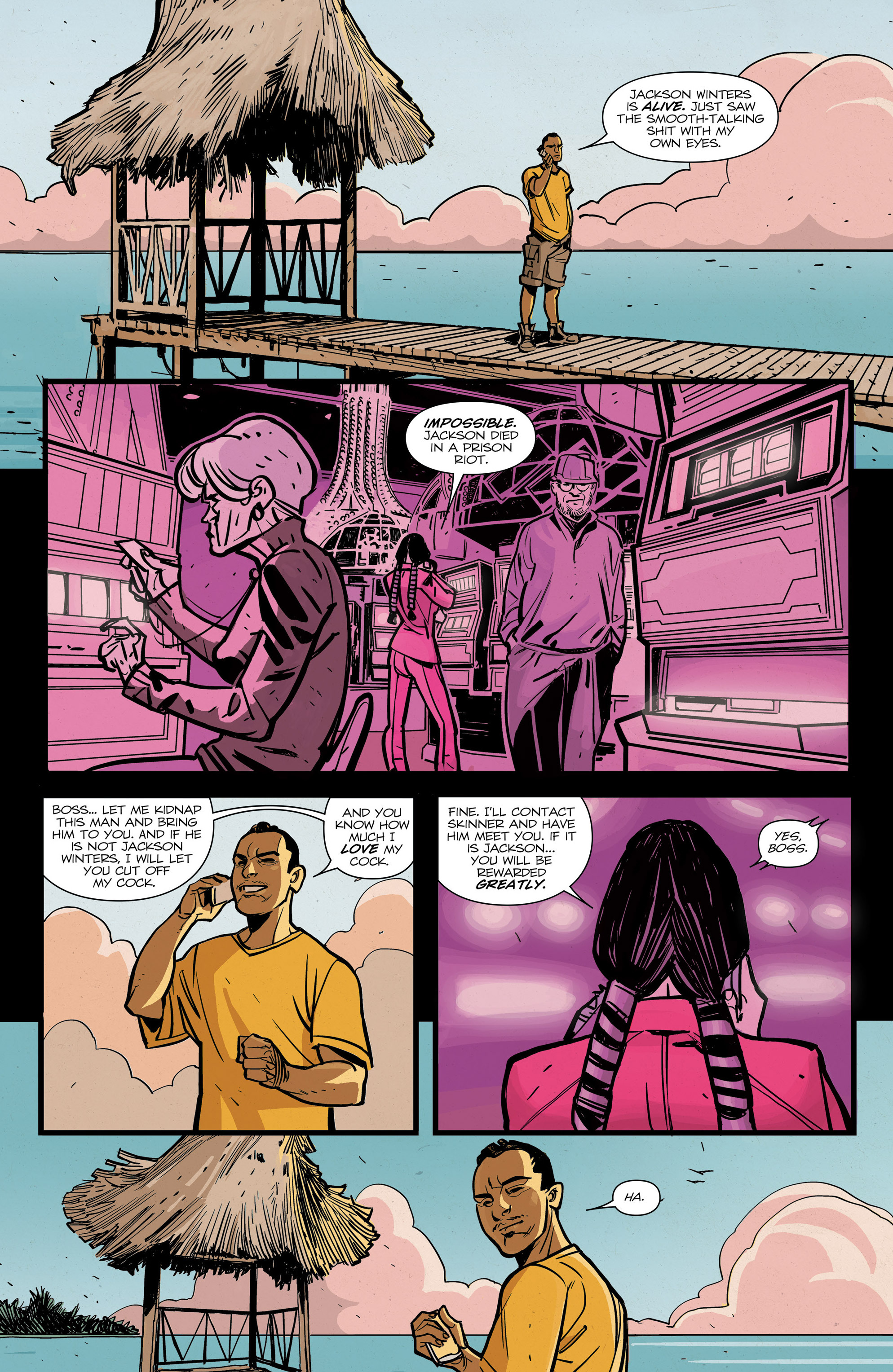 Read online Ghosted comic -  Issue #6 - 6
