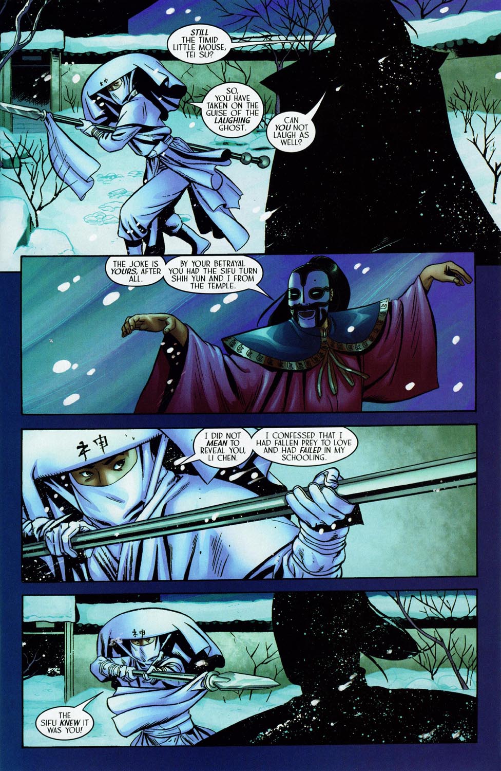 Read online Silken Ghost comic -  Issue #5 - 8