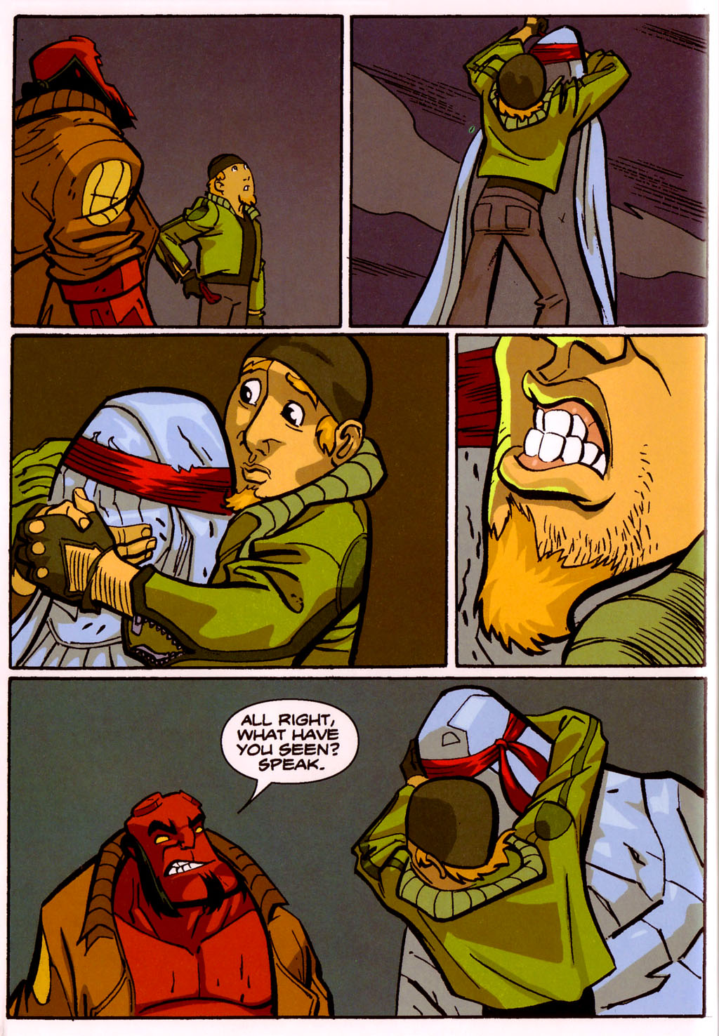 Read online Hellboy Animated: The Black Wedding comic -  Issue # TPB - 37