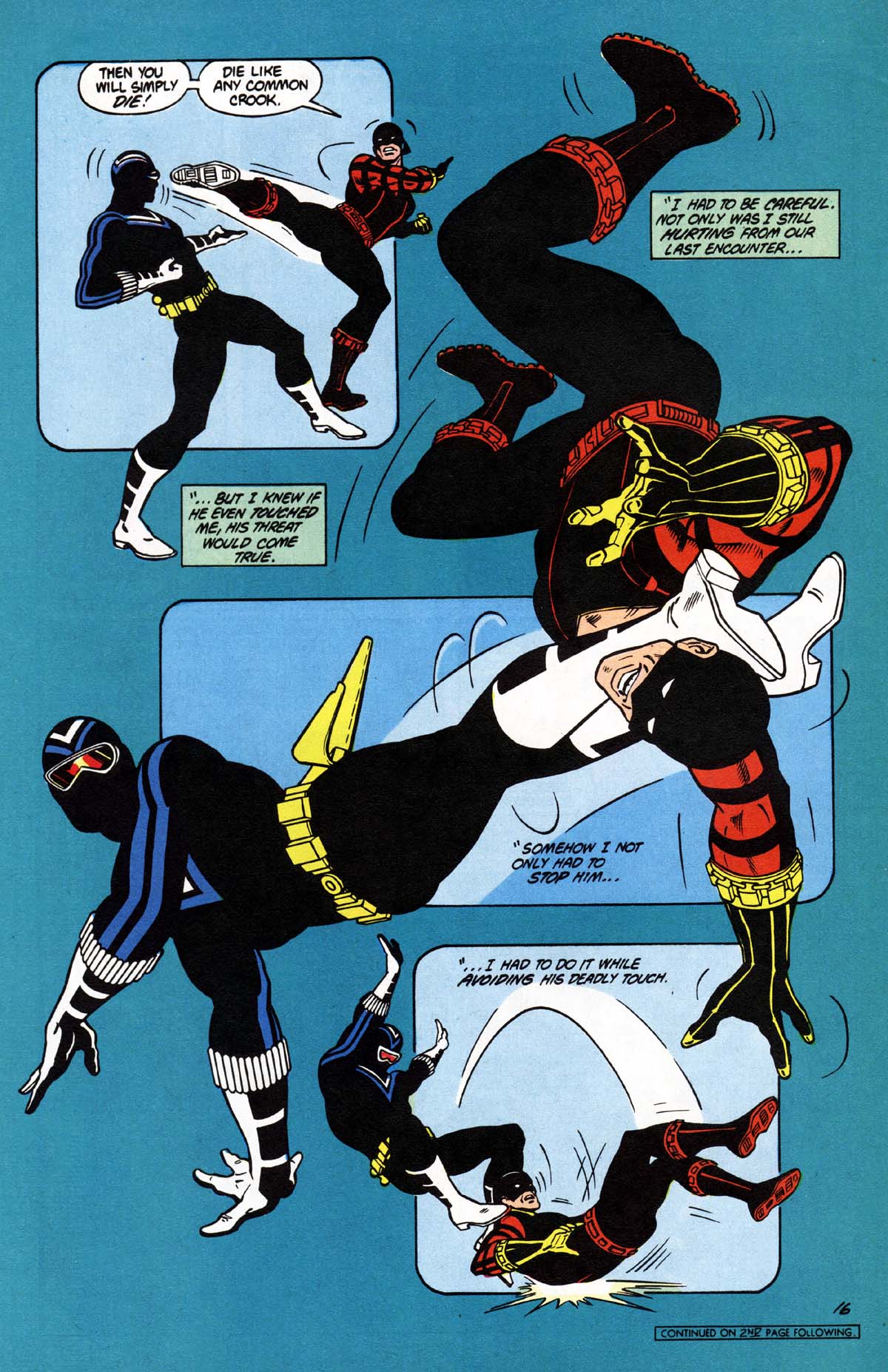 Read online Vigilante (1983) comic -  Issue #9 - 17