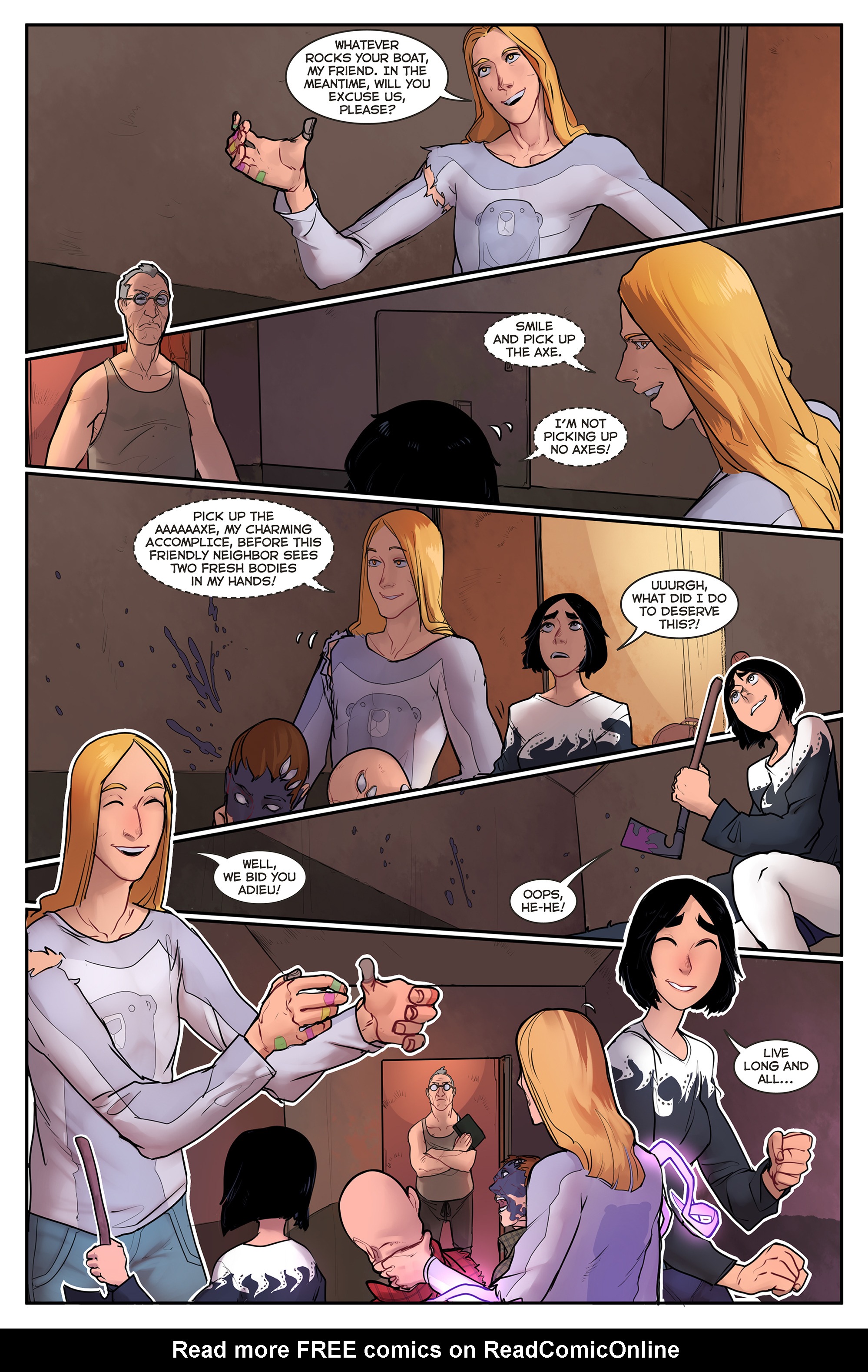 Read online Exlibrium comic -  Issue #4 - 12