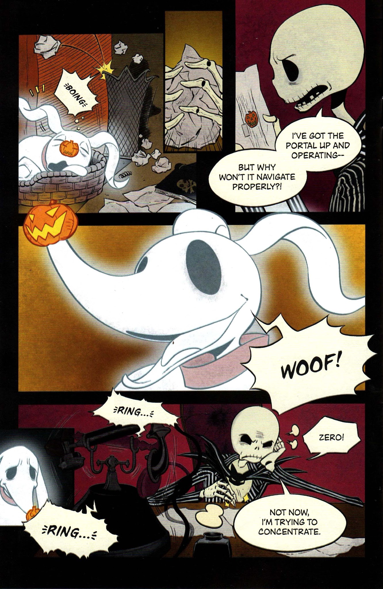Read online Free Comic Book Day 2018 comic -  Issue # The Nightmare Before Christmas - 3A Zeros Journey - 5