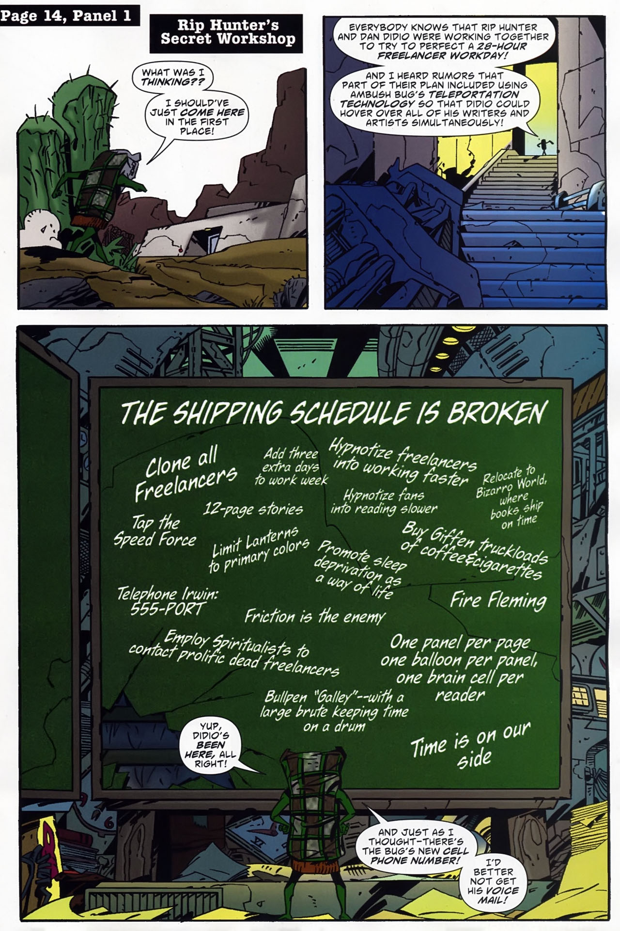 Read online Ambush Bug: Year None comic -  Issue #4 - 15