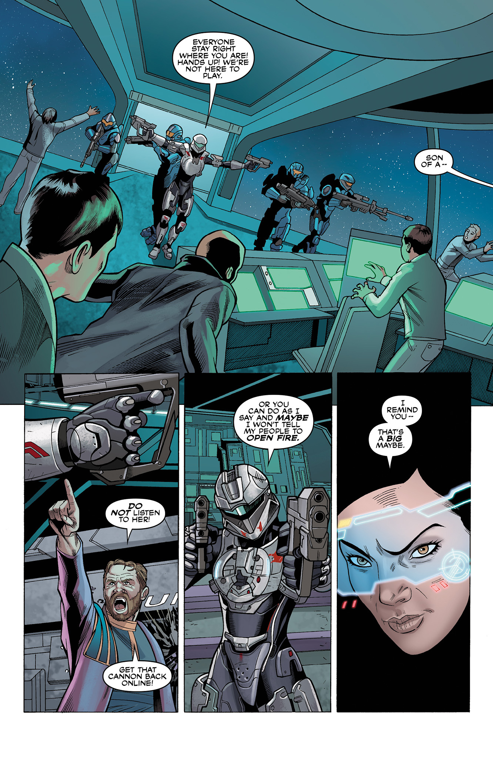 Read online Halo: Escalation comic -  Issue #6 - 13